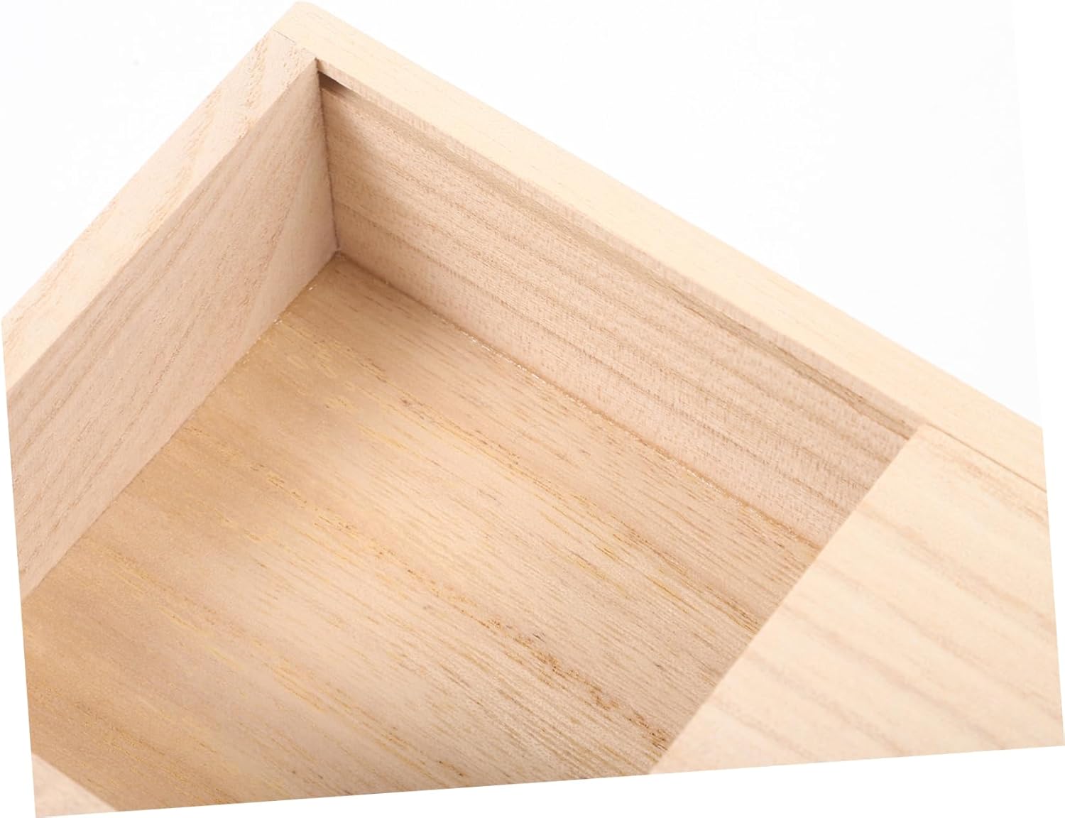 ABOOFAN Paulownia Wood Soap Dish with Pull Out Lid