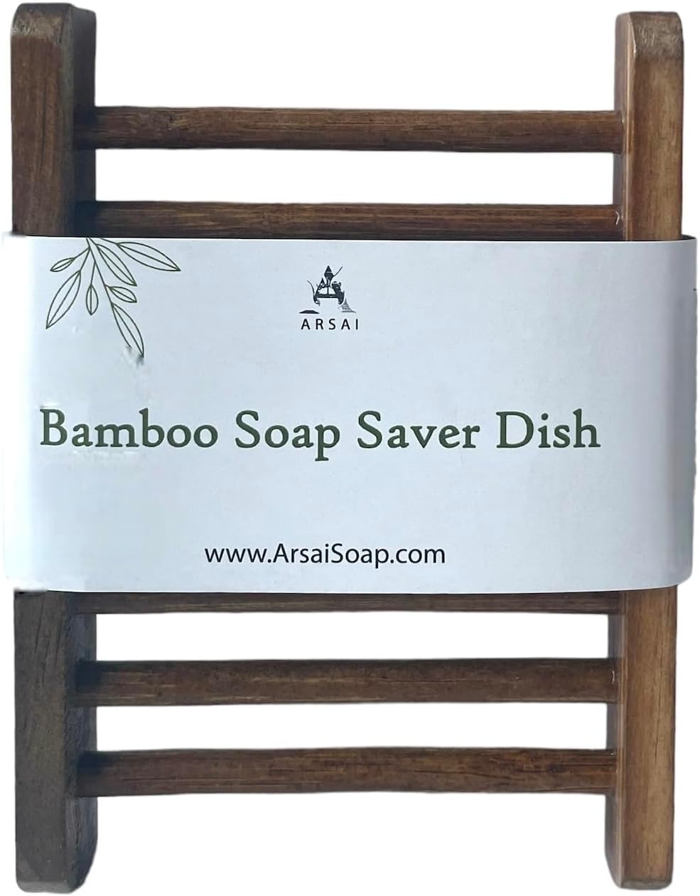 Natural Bamboo Soap Saver Dish Holder 1