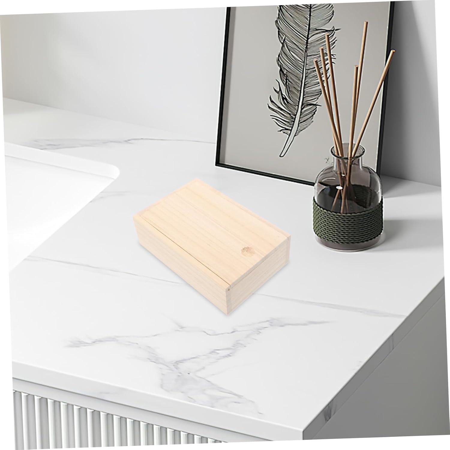 Wooden Soap Box - Multi-Use Storage Holder for Bathroom Kitchen Travel
