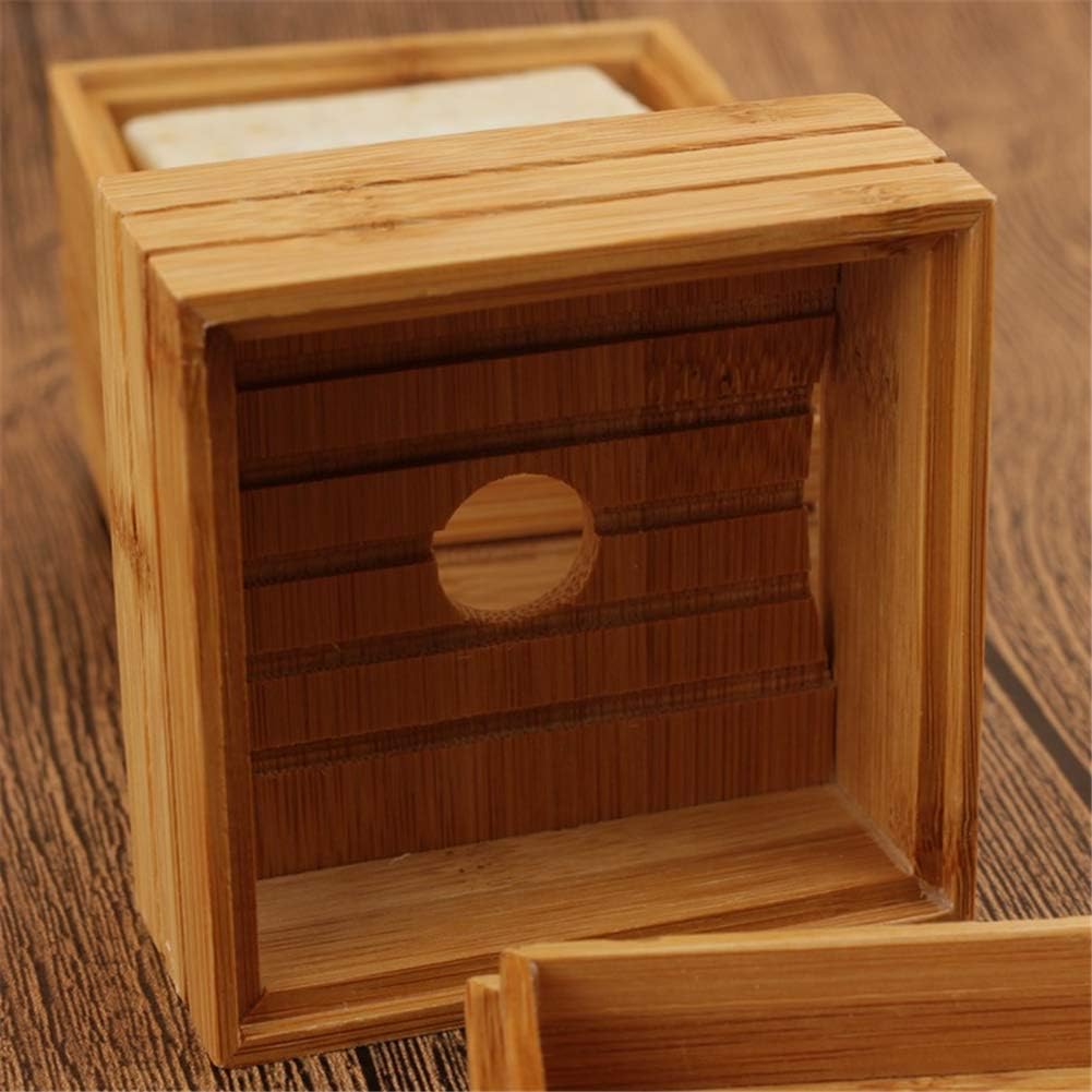 Wooden Bar Soap Holder for Shower Bathroom Sink Kitchen