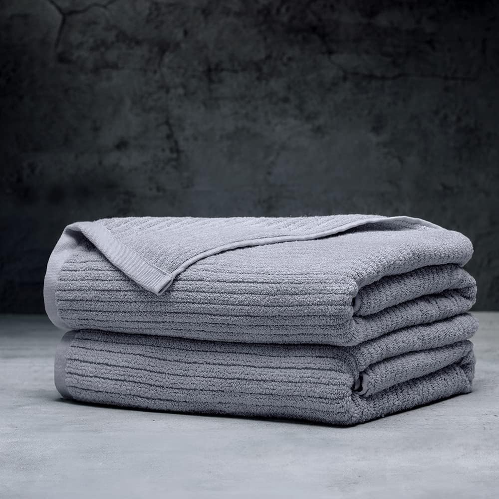 LUXOME Plush Performance Bath Towel Set