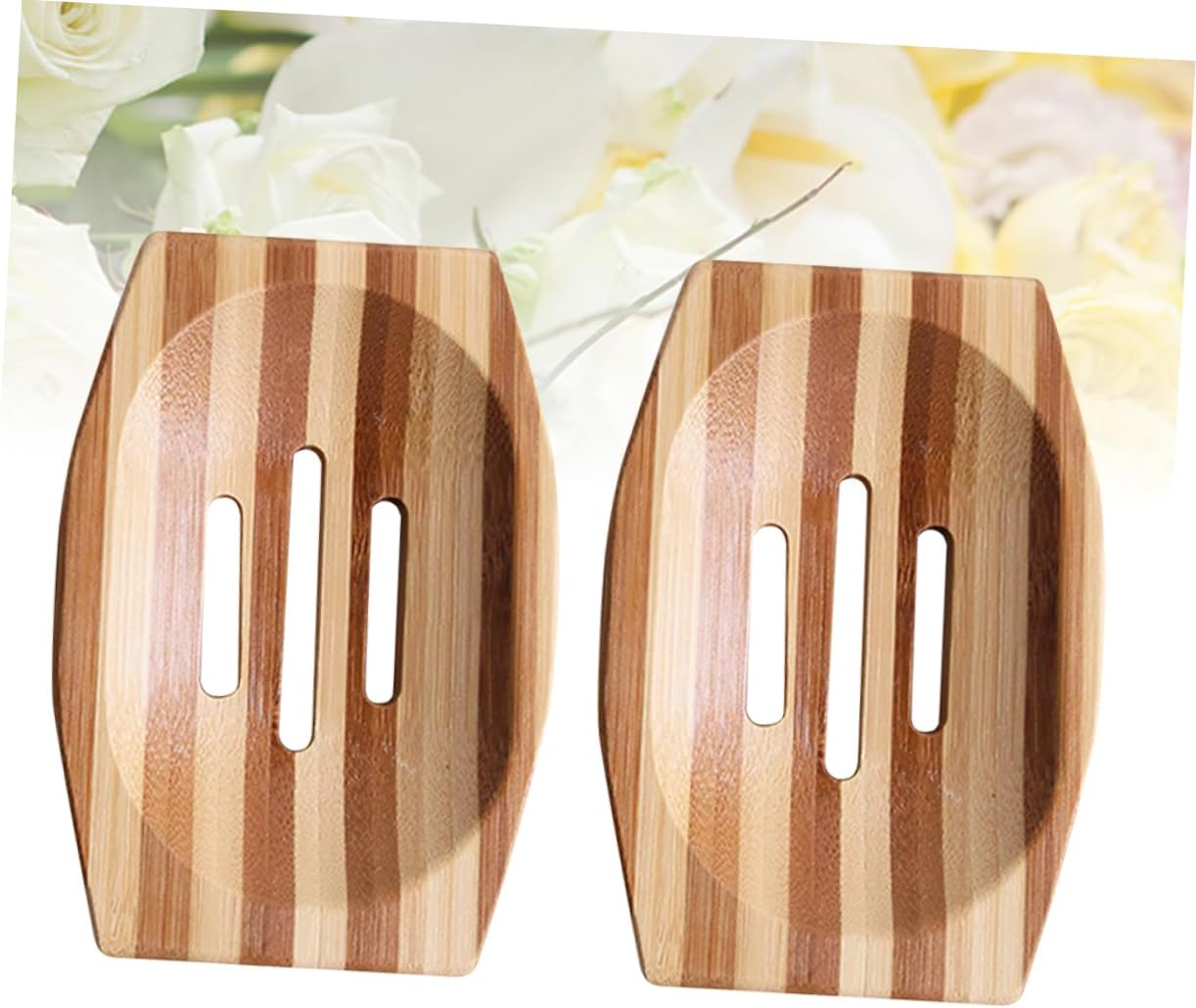 Wakauto 2pcs Drain Soap Holder for Bathroom Kitchen Shower