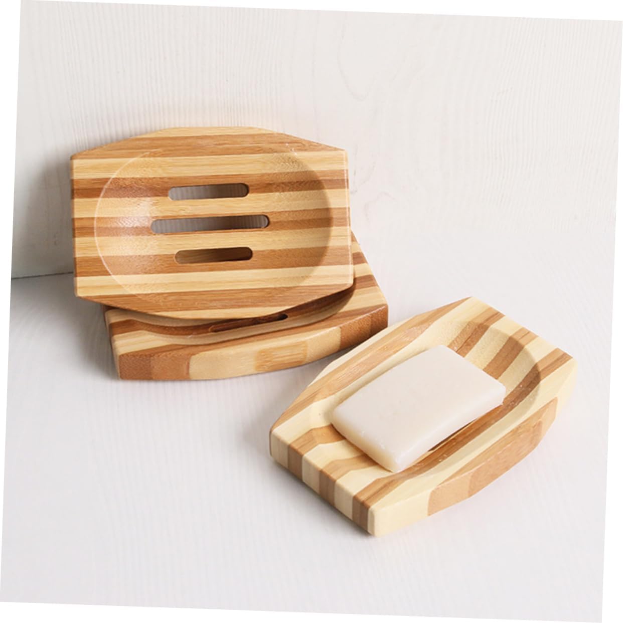 UTHCLO Natural Soap Box Retro Design Holder for Bath Kitchen and Shower