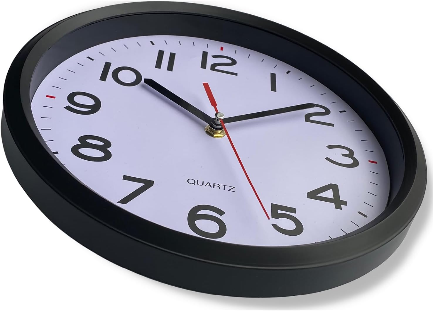 Modern Silent Wall Clock with Large Numbers