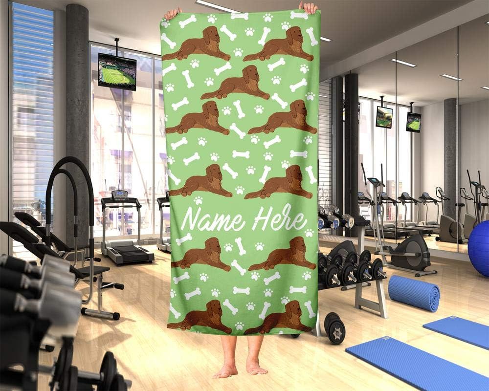 Personalized Pet Golden Retriever Towel for Kids