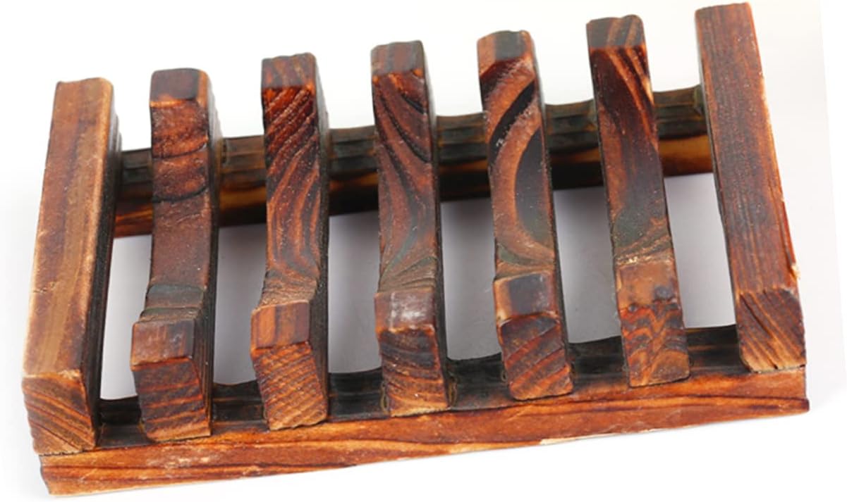 Zerodeko Carbonized Soap Holder Drainage Shelf