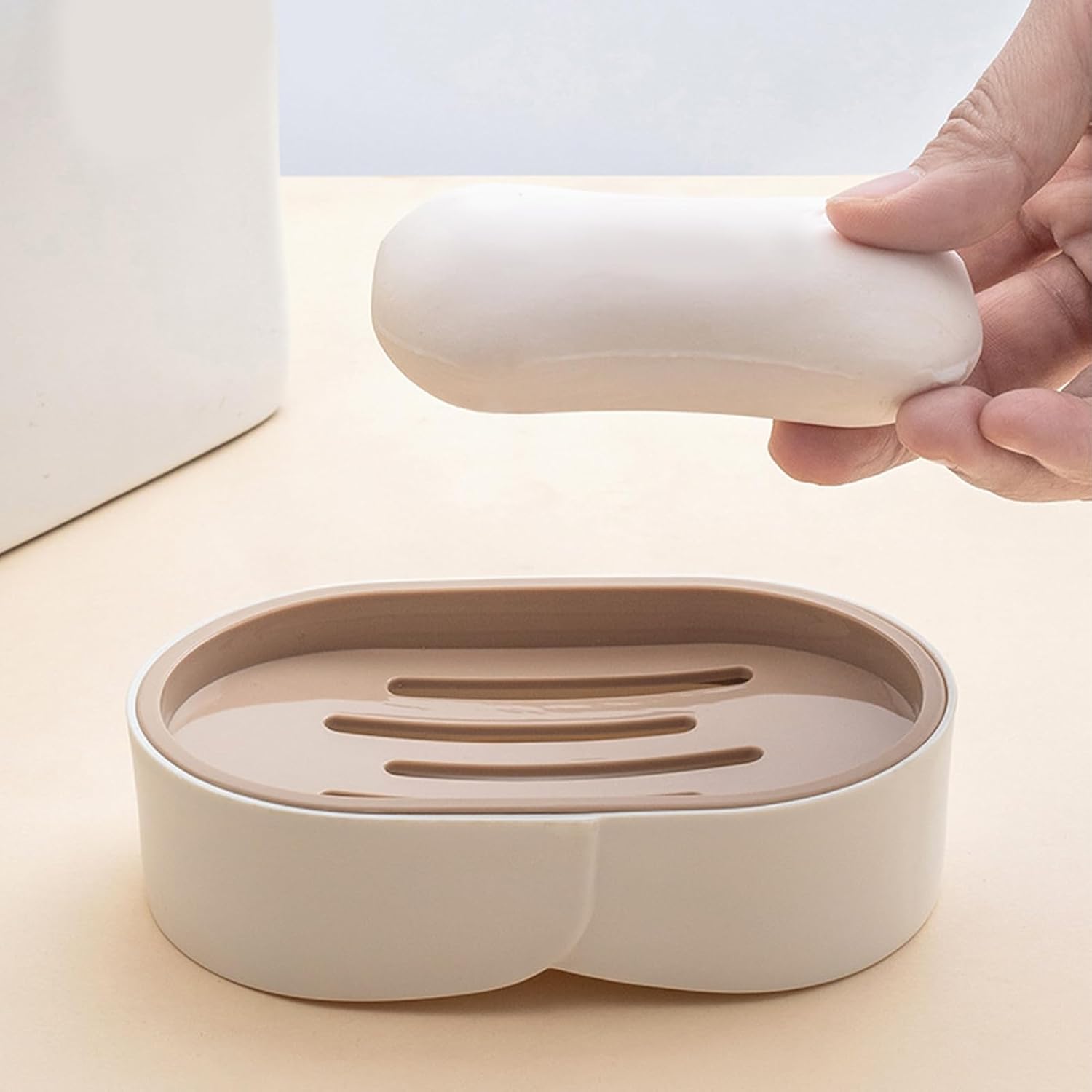 DSOPV Soap Dish with Anti-Slip and Dry Design
