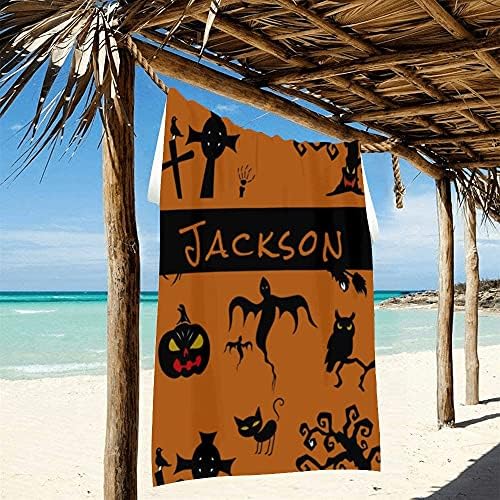 Custom Beach Towels with Name Personalized