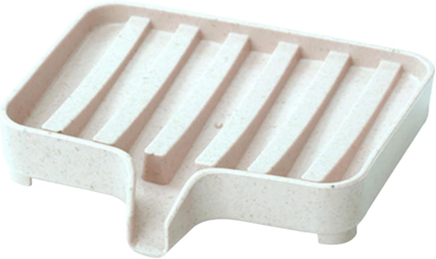 Shower Soap Holder - Double Layer Self-Draining Beige
