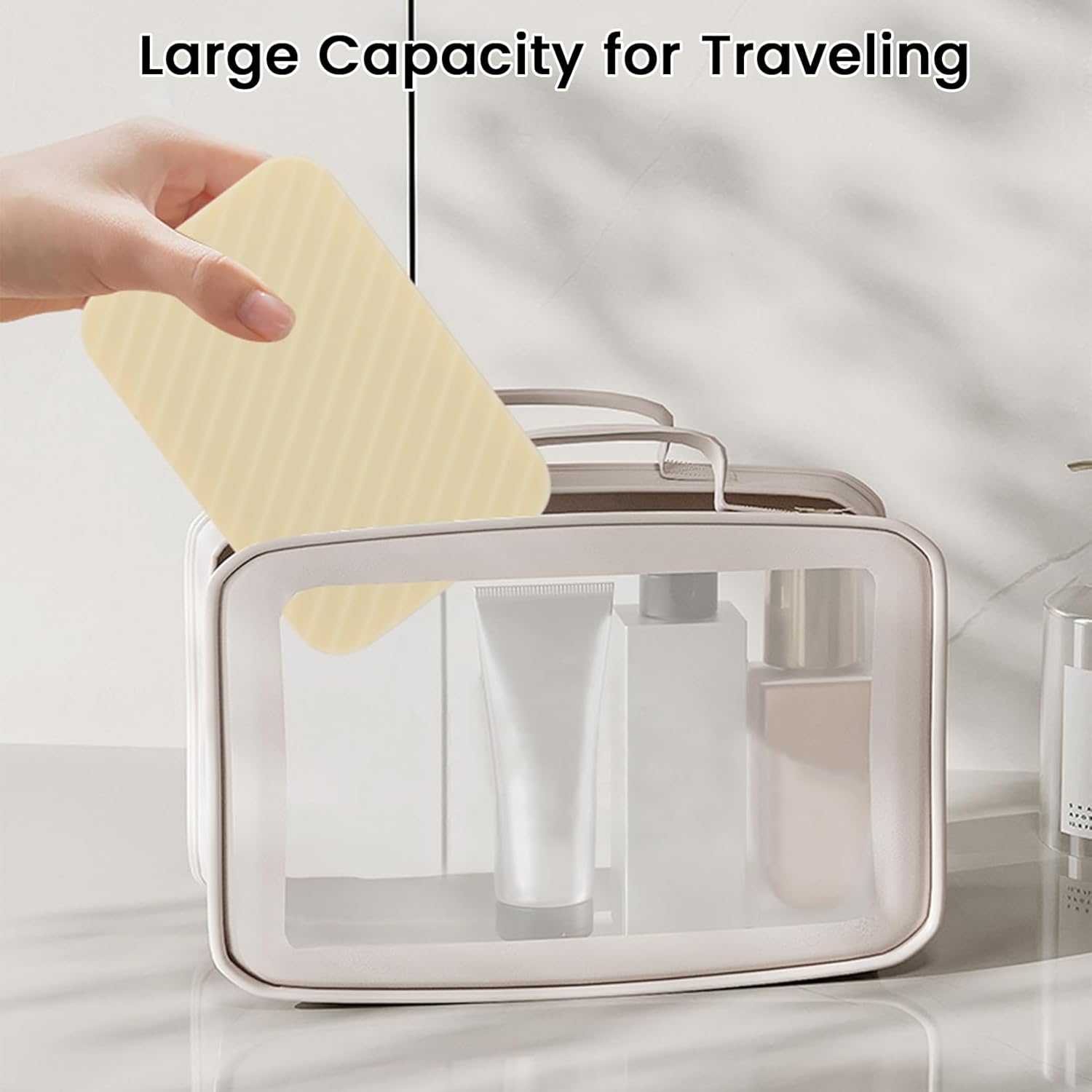 ZIRWTI Leakproof Travel Soap Case with Drainage