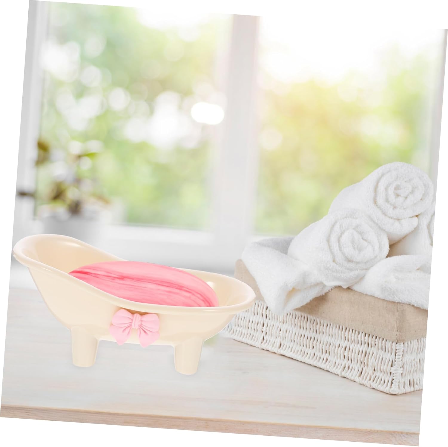 GLEAVI Self Draining Soap Holder for Shower