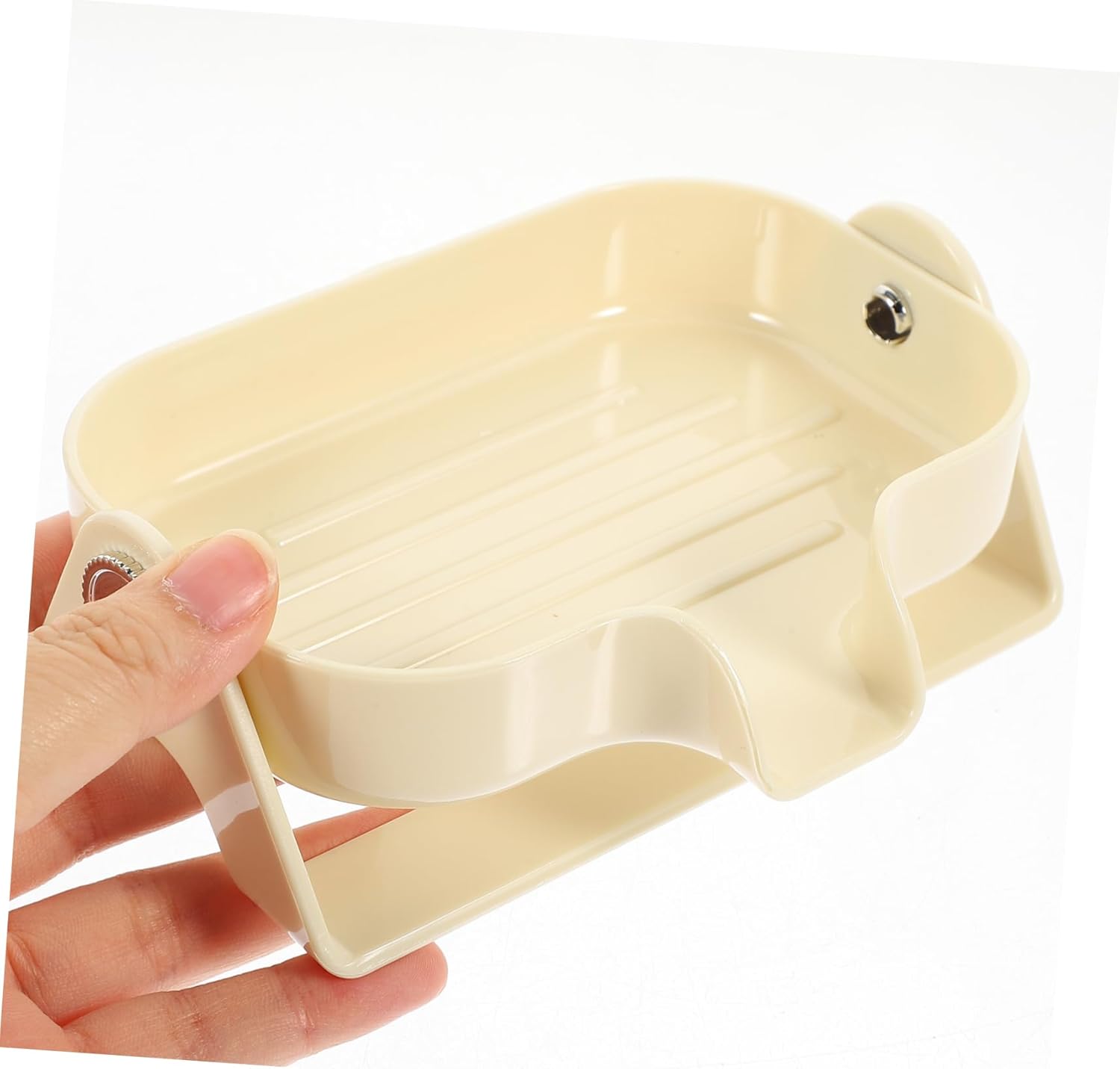 Alipis Self Draining Soap Dish for Bathroom and Kitchen 1