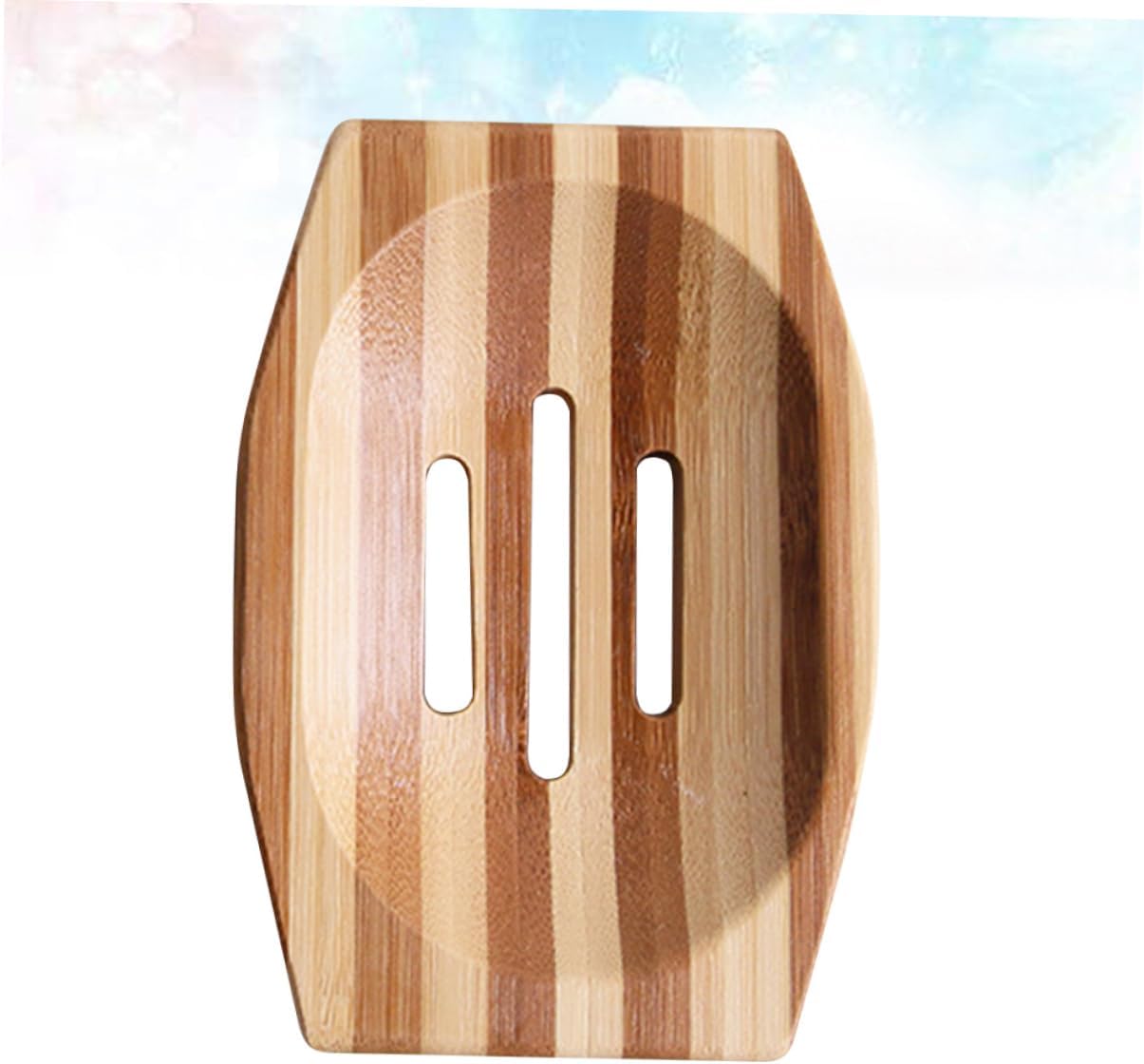 1pc Retro Soap Holder with Draining Design for Bathroom Kitchen