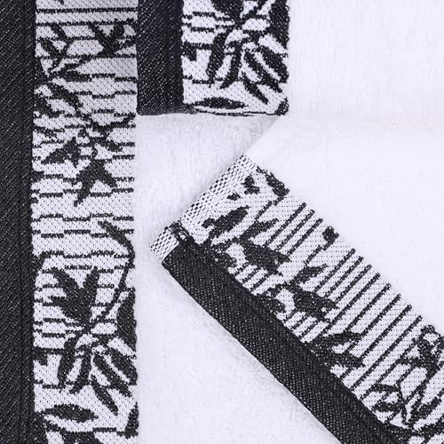 Superior Cotton Bath Towels Set of 2 Wisteria Collection