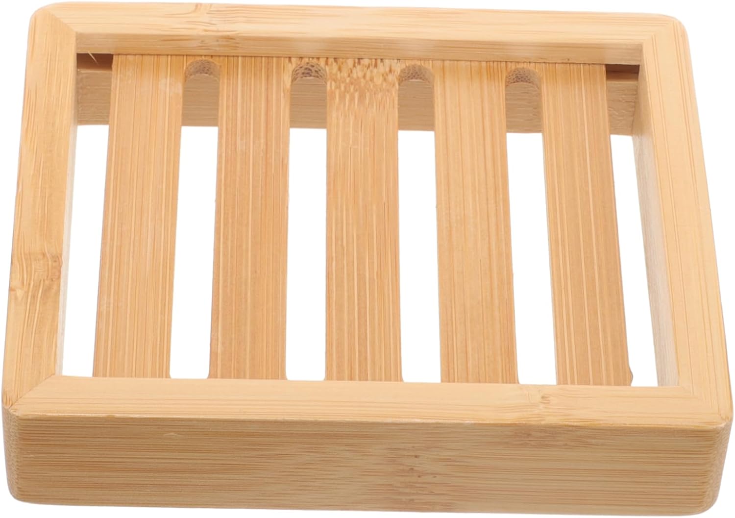 PRETYZOOM 1Pc Soap Draining Dish with 7 Drain Bars