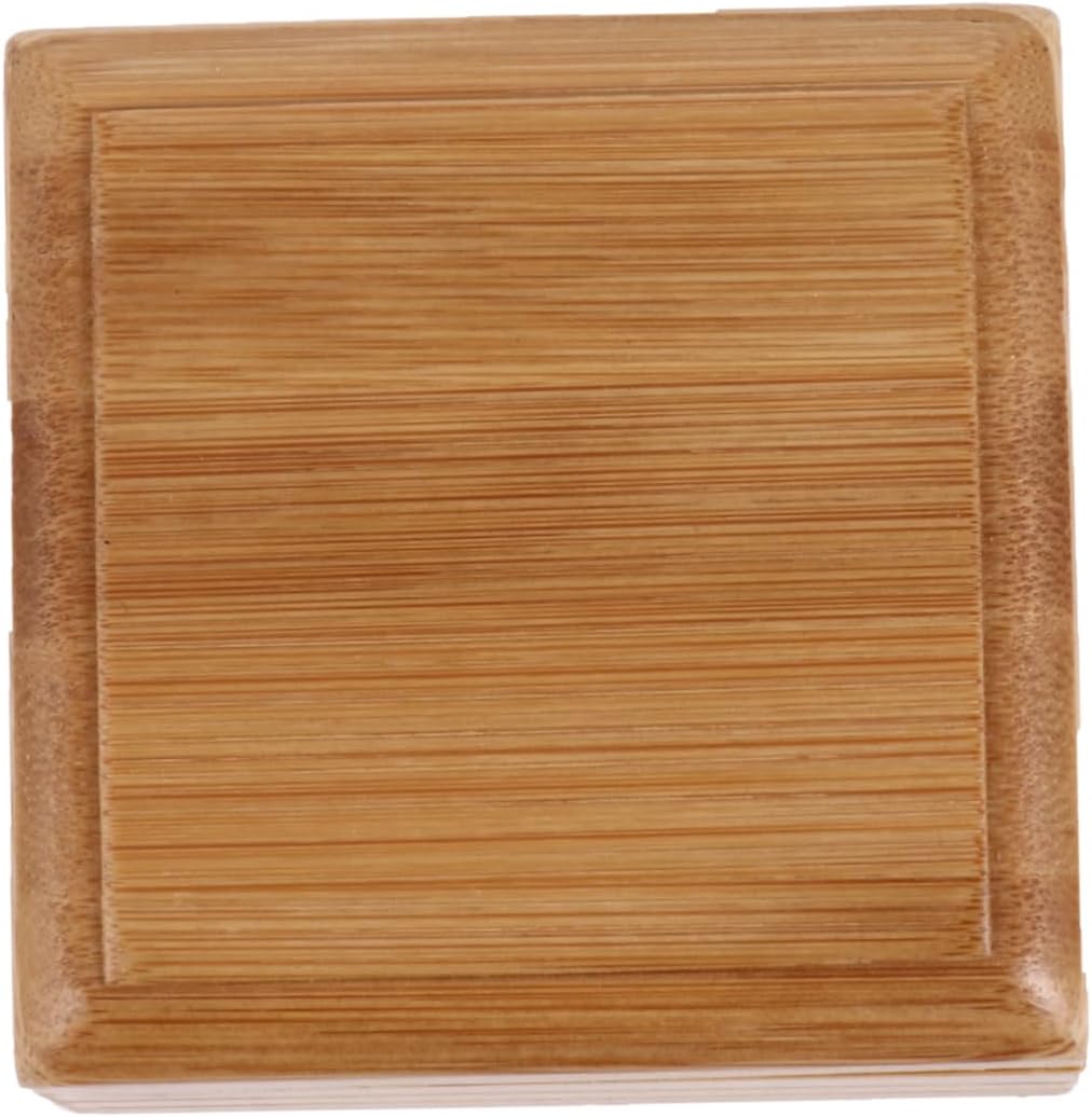 FONDOTIN Bath Shower Soap Box Wooden Holder