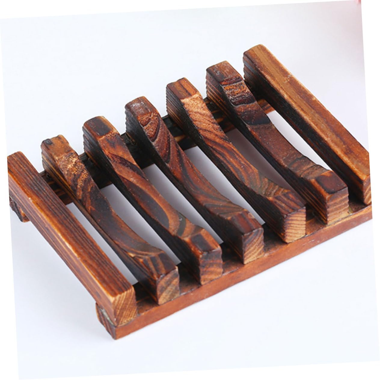 Ciieeo Bamboo Soap Holder Dish Shelf for Bathroom Kitchen 1
