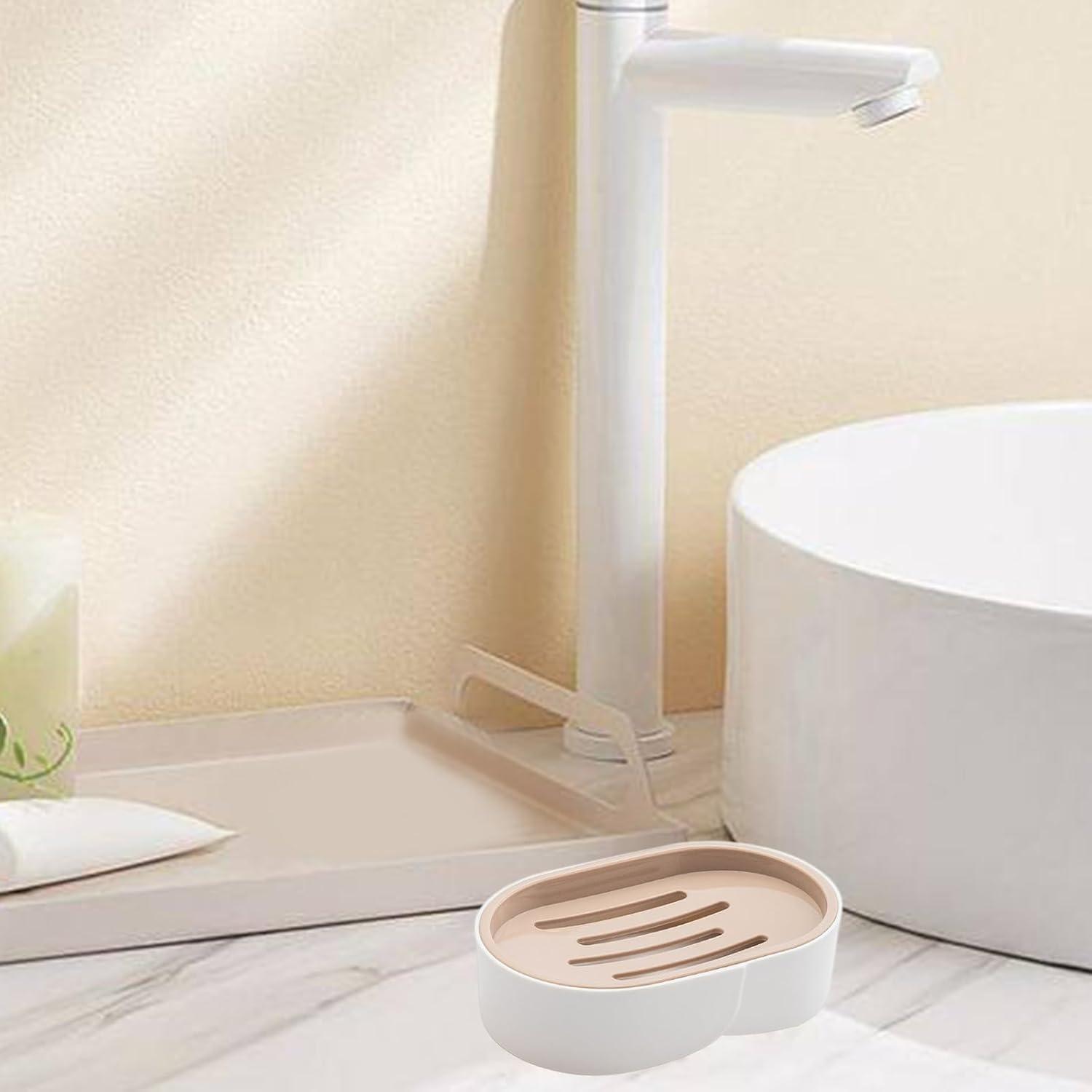 DSOPV Soap Dish with Anti-Slip and Dry Design