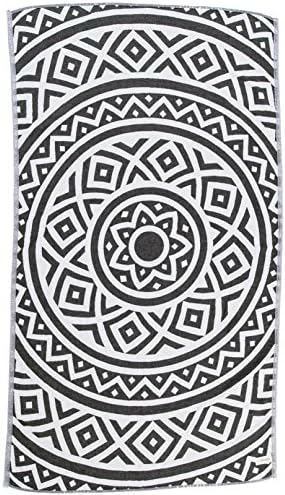 Bersuse 100 Cotton Turkish Beach Towel Set of 6