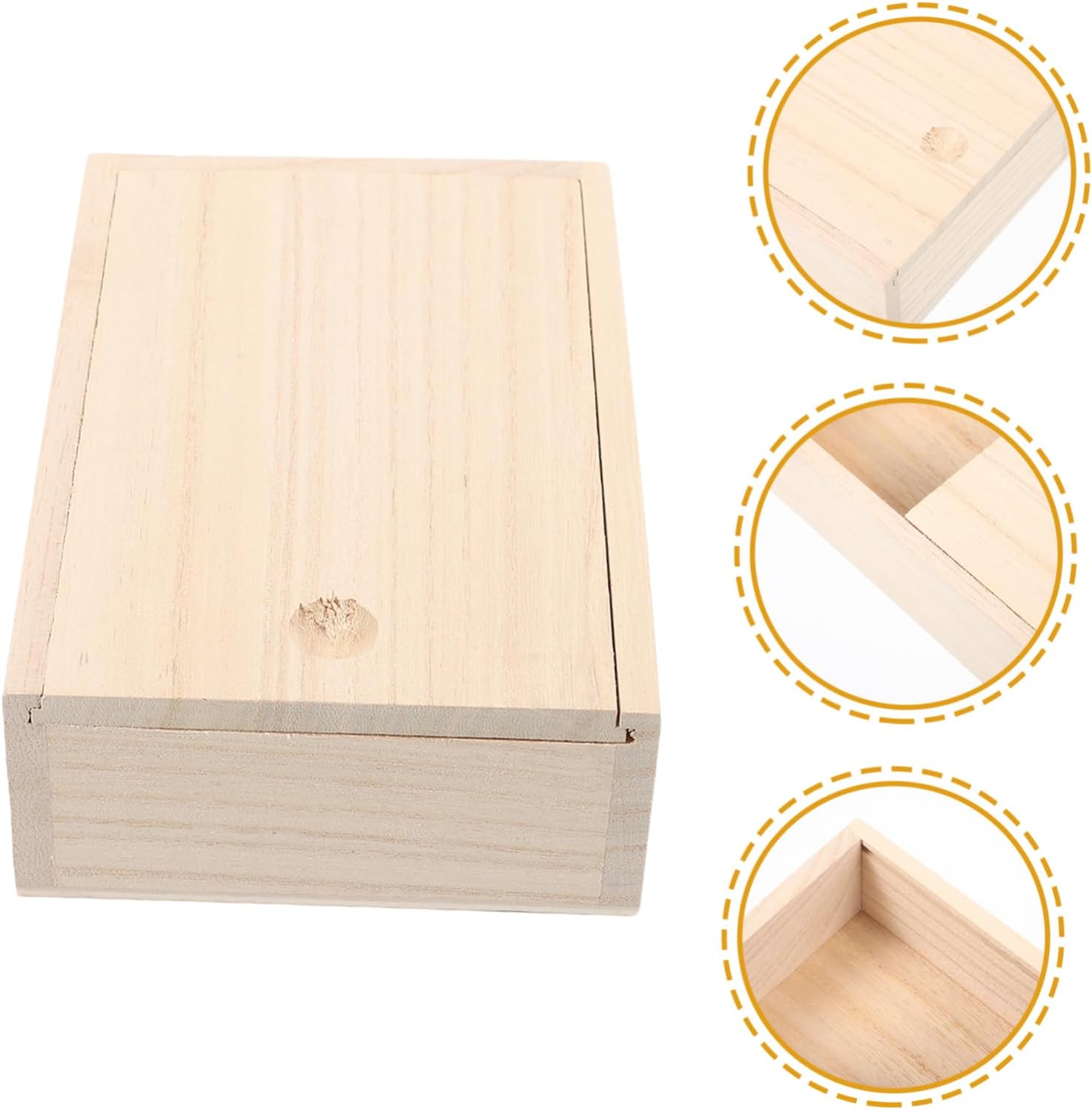 Sturdy Wooden Soap Dish Holder for Bathroom Kitchen Travel Laundry