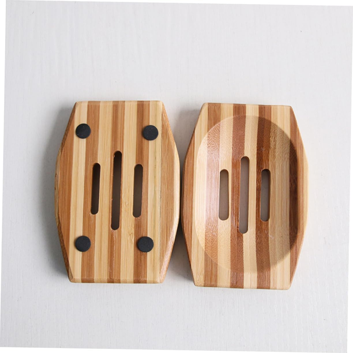 1pc Retro Soap Holder with Draining Design for Bathroom Kitchen