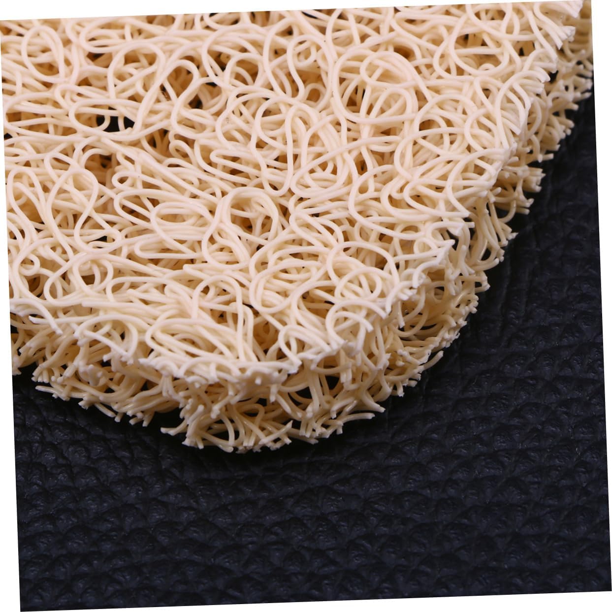 Bathroom Sink Soap Holder with Drainage Anti-Slip PVC Mat