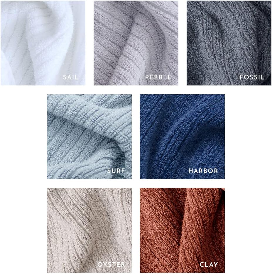 LUXOME Plush Performance Bath Towel Set