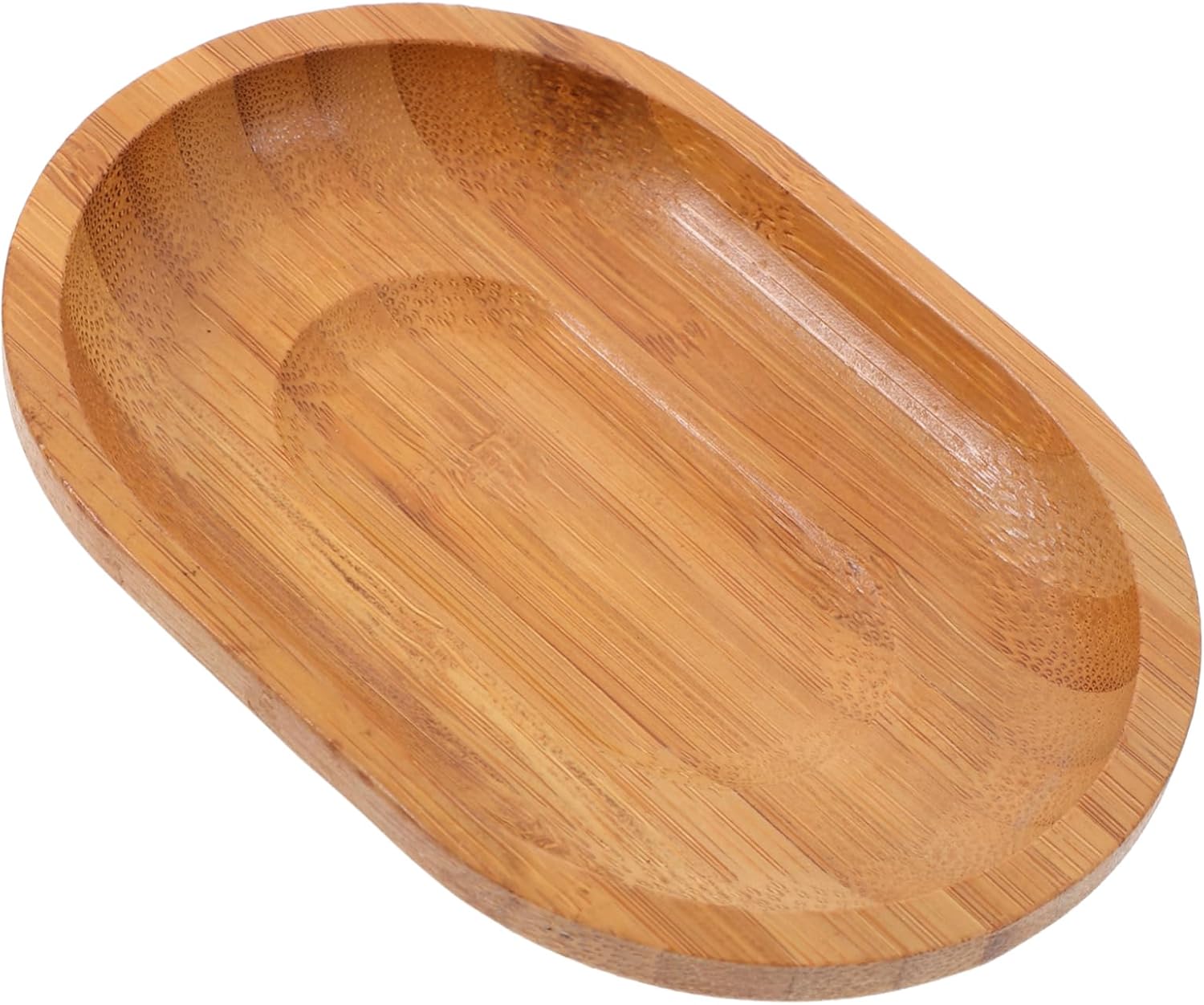 ABOOFAN Rustic Bamboo Soap Holder for Sink