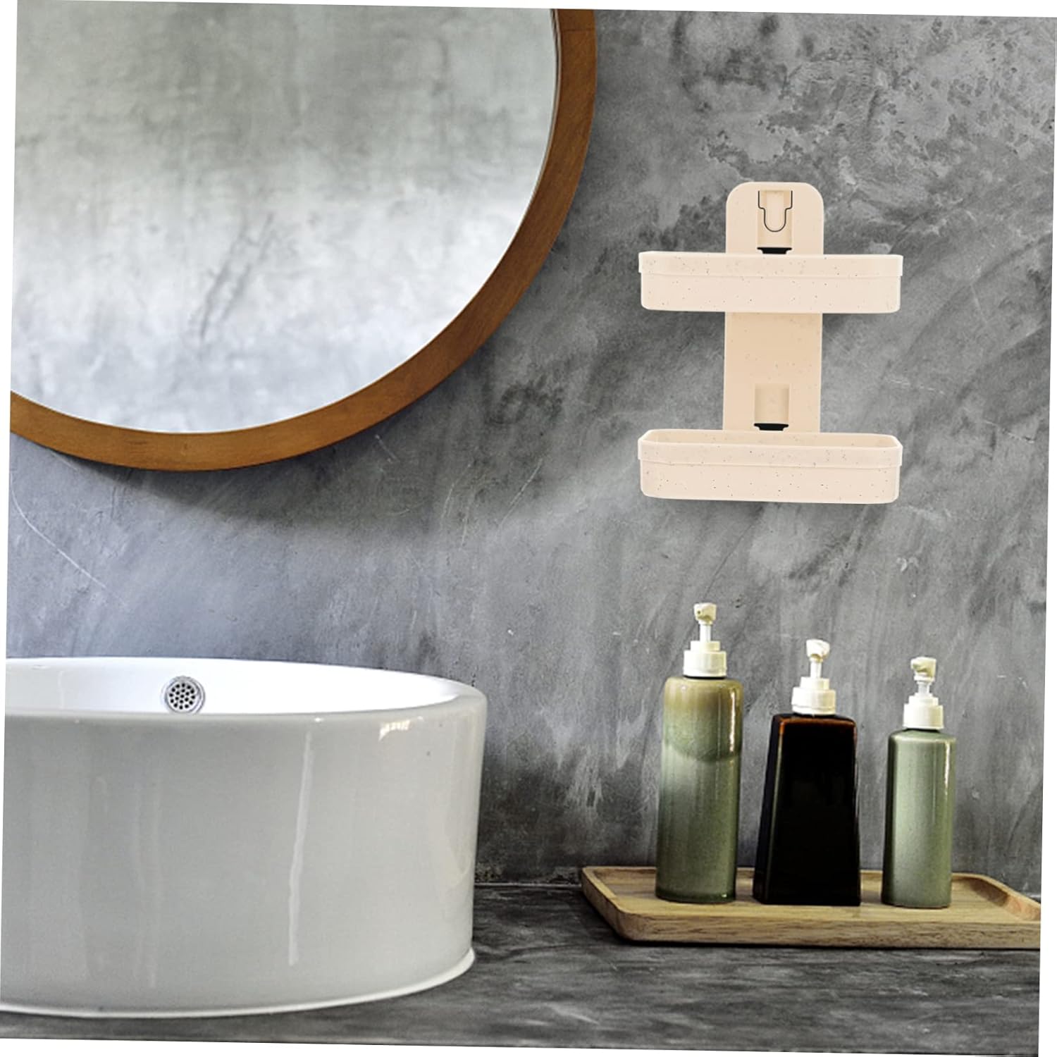 BUGUUYO Double Layer Wall Mounted Soap Dish