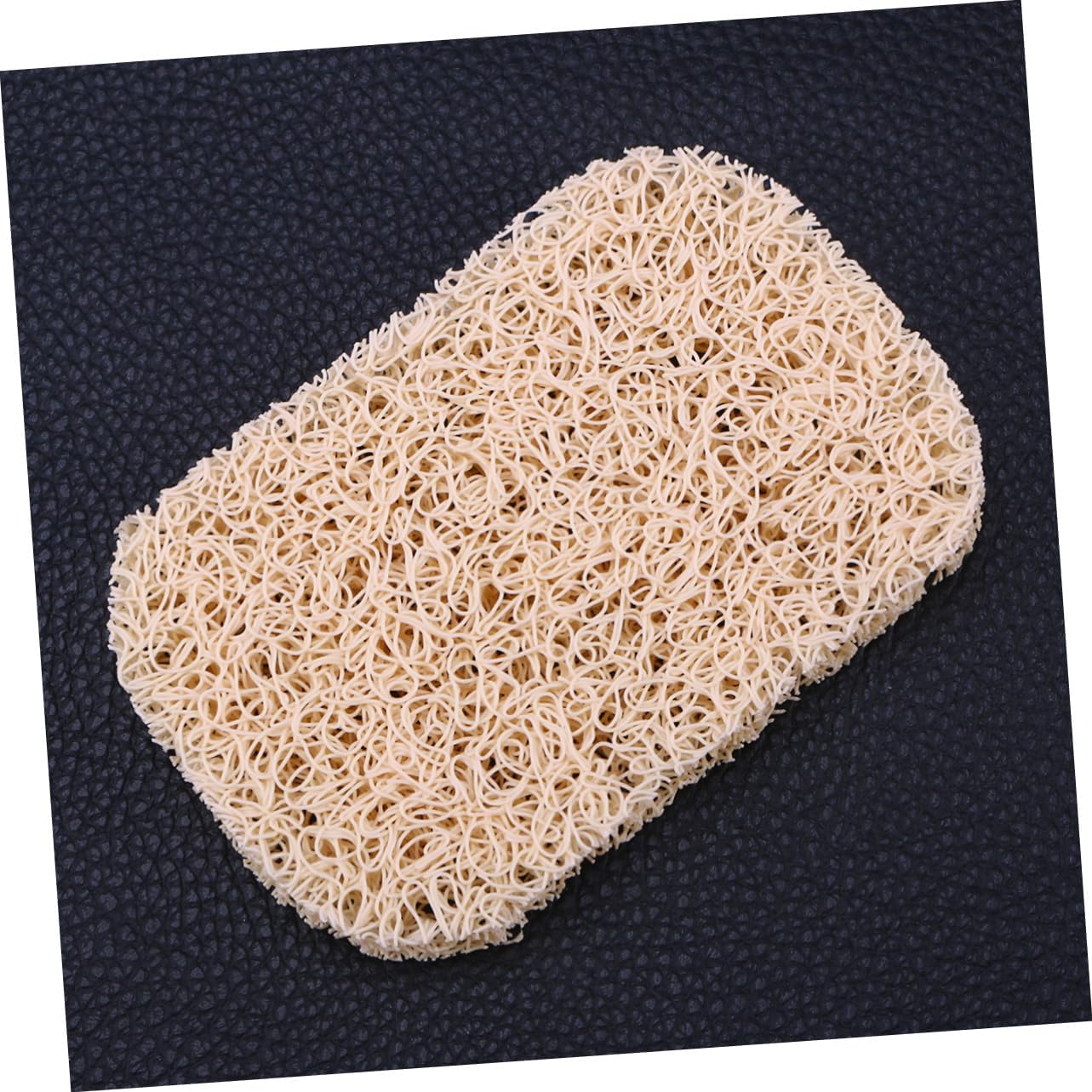 Bathroom Sink Soap Holder with Drainage Anti-Slip PVC Mat