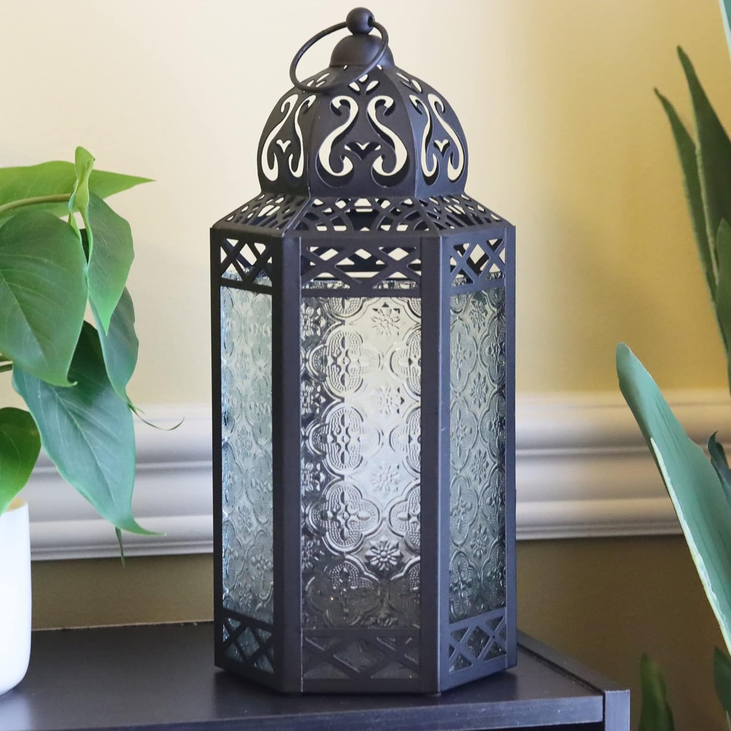 VELA LANTERNS Decorative LED Candle Lanterns Set of 2 1