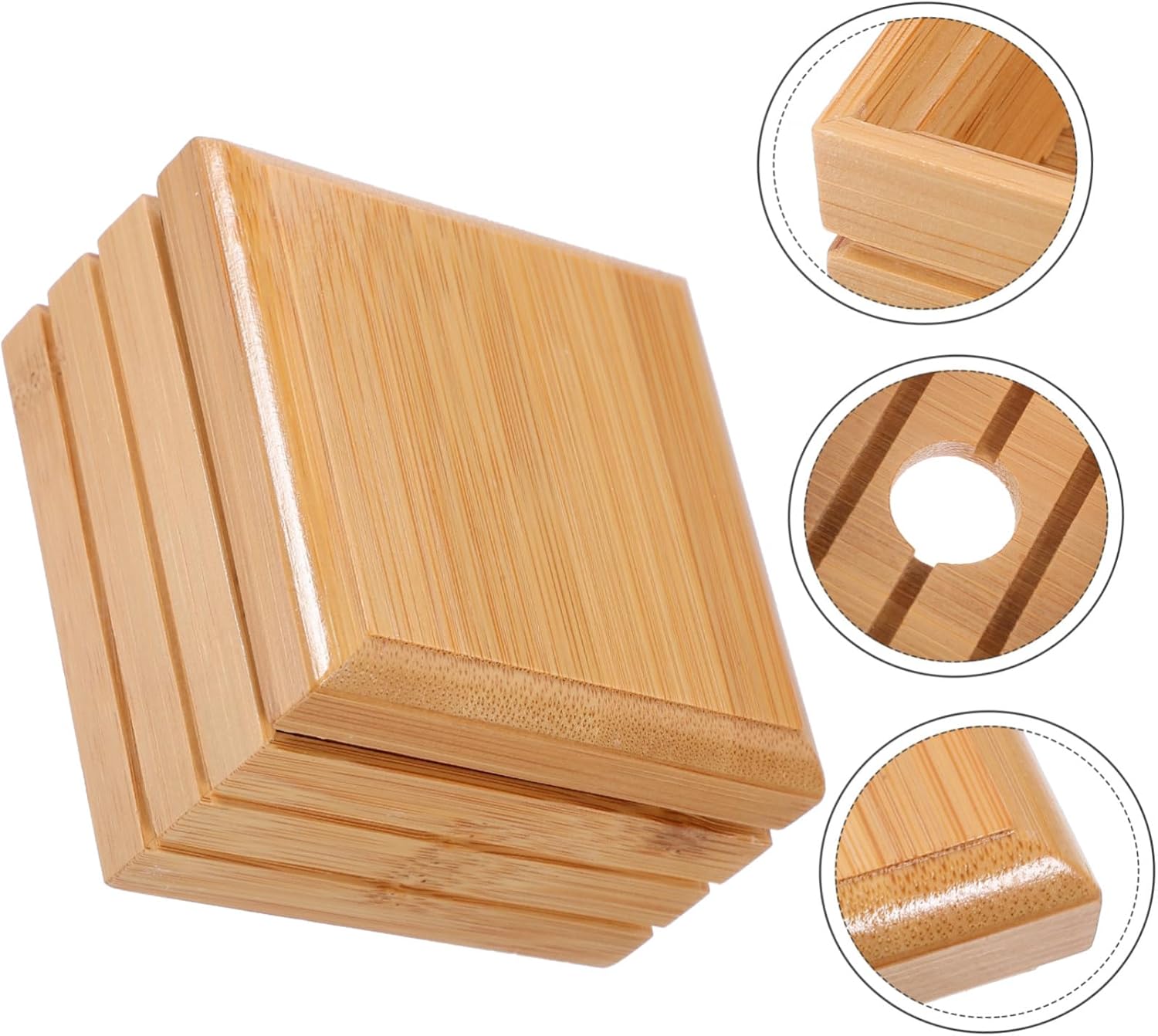 Stylish Soap Holder with Draining Design for Bathroom