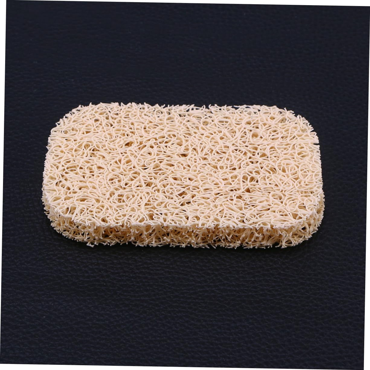Bathroom Sink Soap Holder with Drainage Anti-Slip PVC Mat