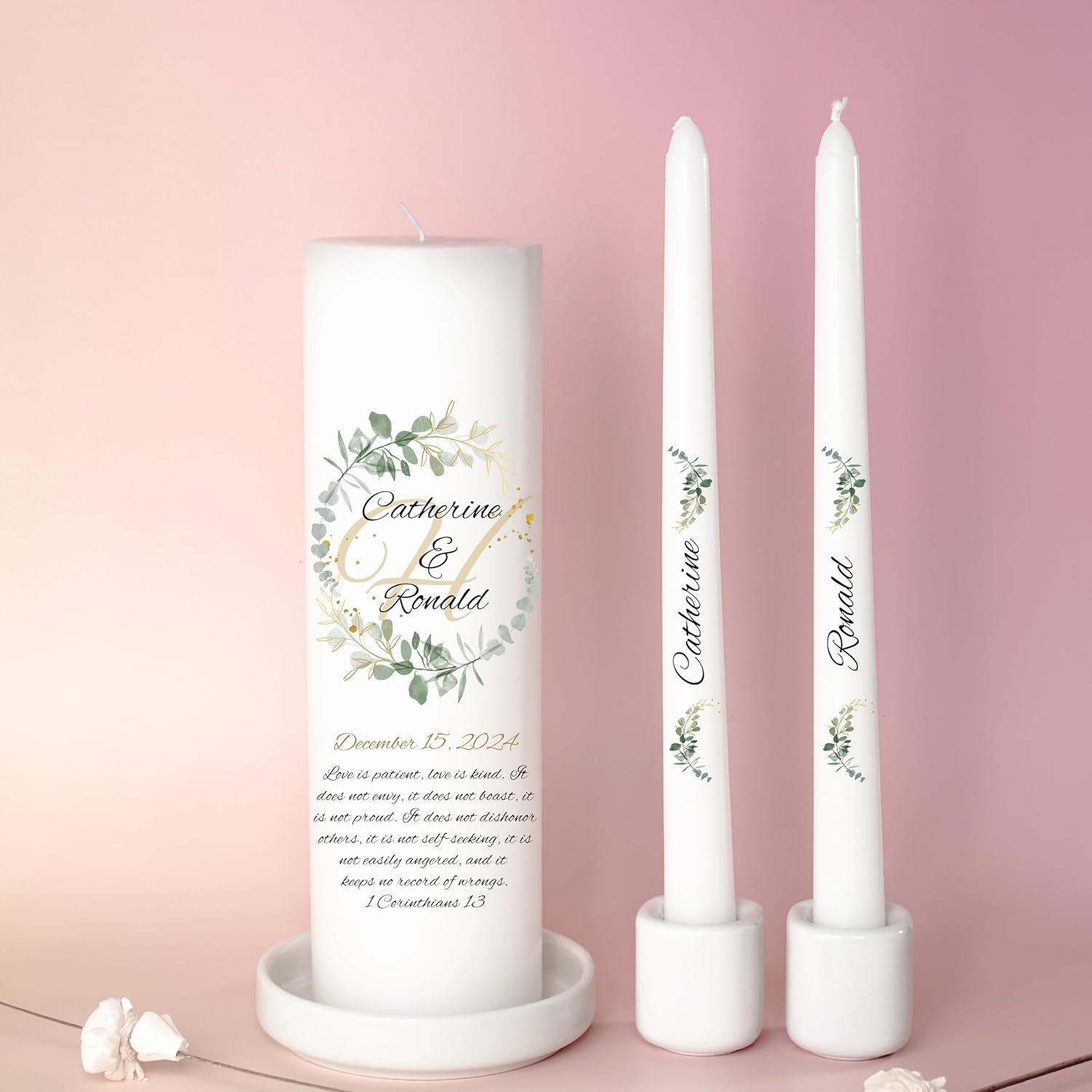 Lightit Studio Unity Candles for Wedding