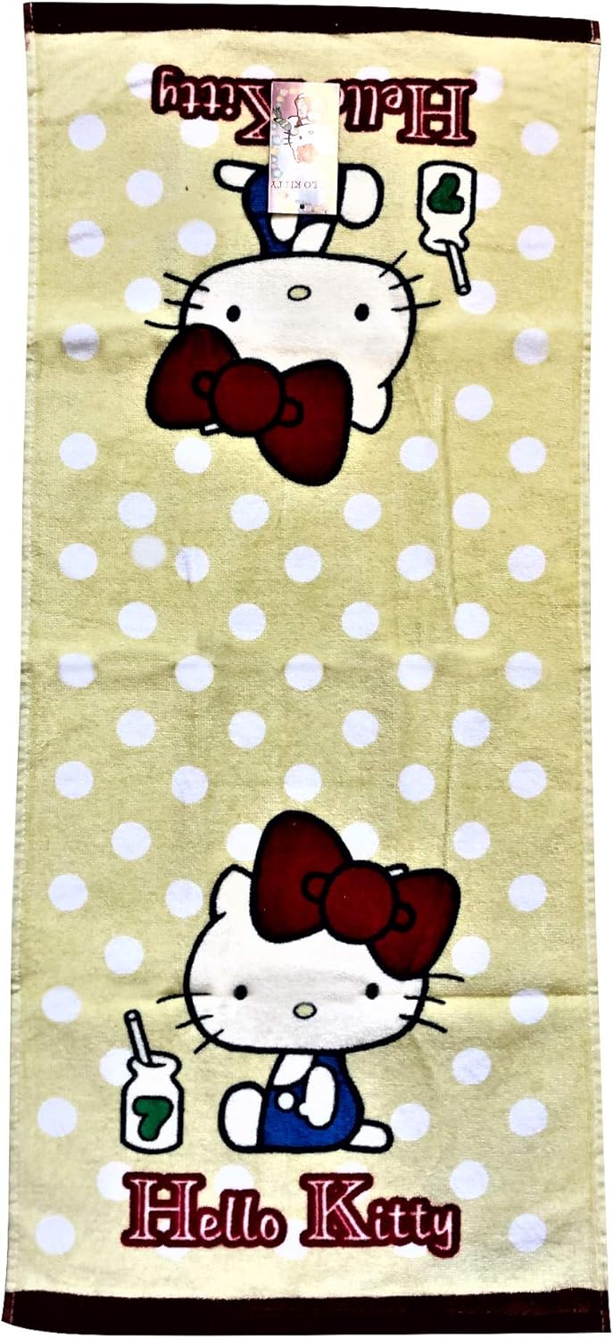 HK Towel 3 Piece Hello Kitty Terry Hand Towel Set 1