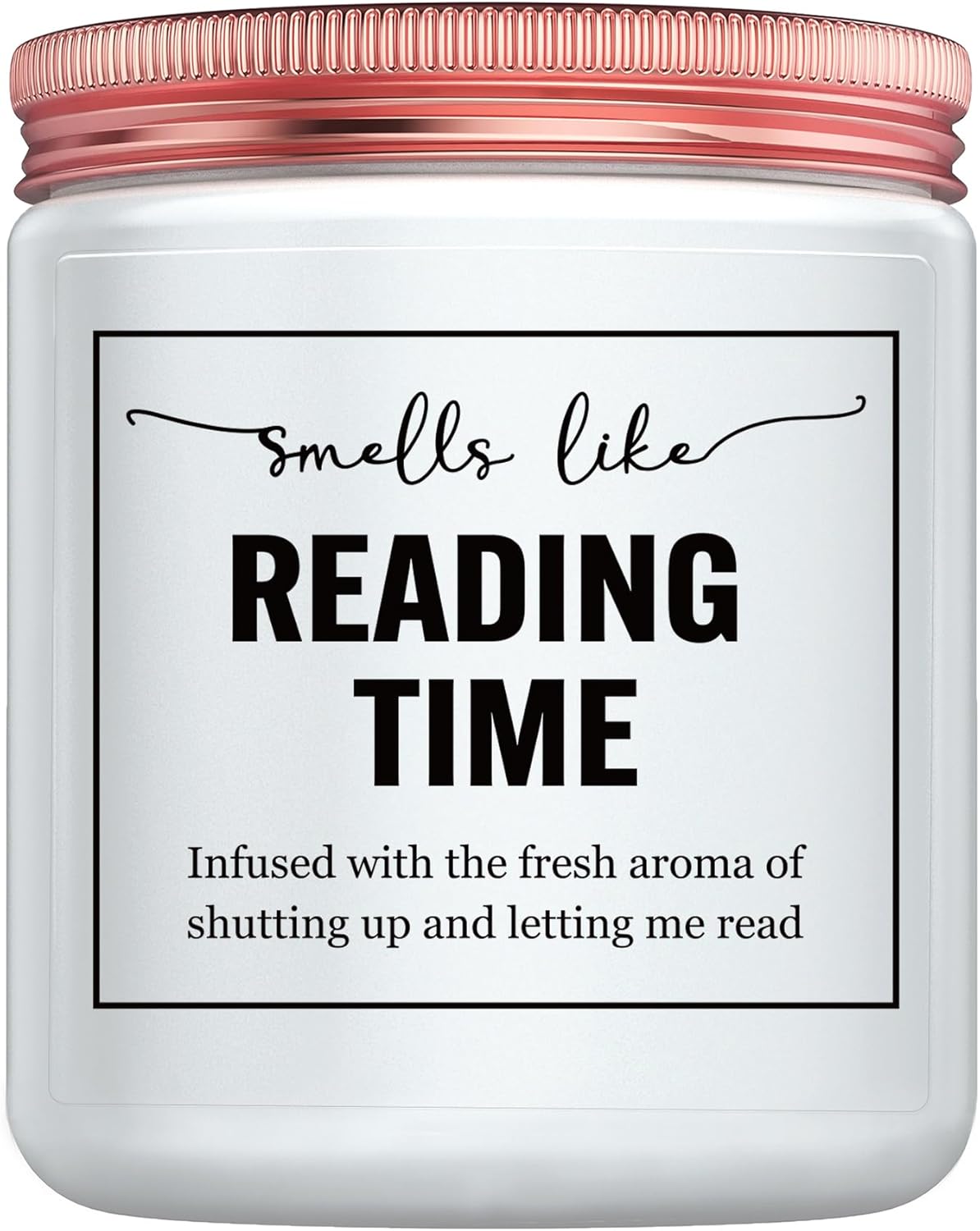 Funny Bookish Gift for Readers - Lavender Candle