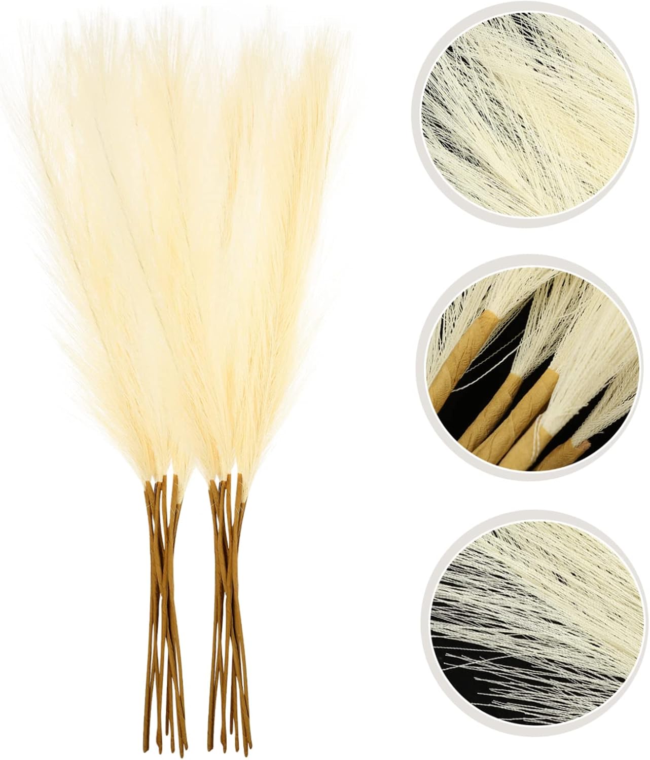 FUNOMOCYA Ornamental Grass Plants 50PCS DIY Decor Props