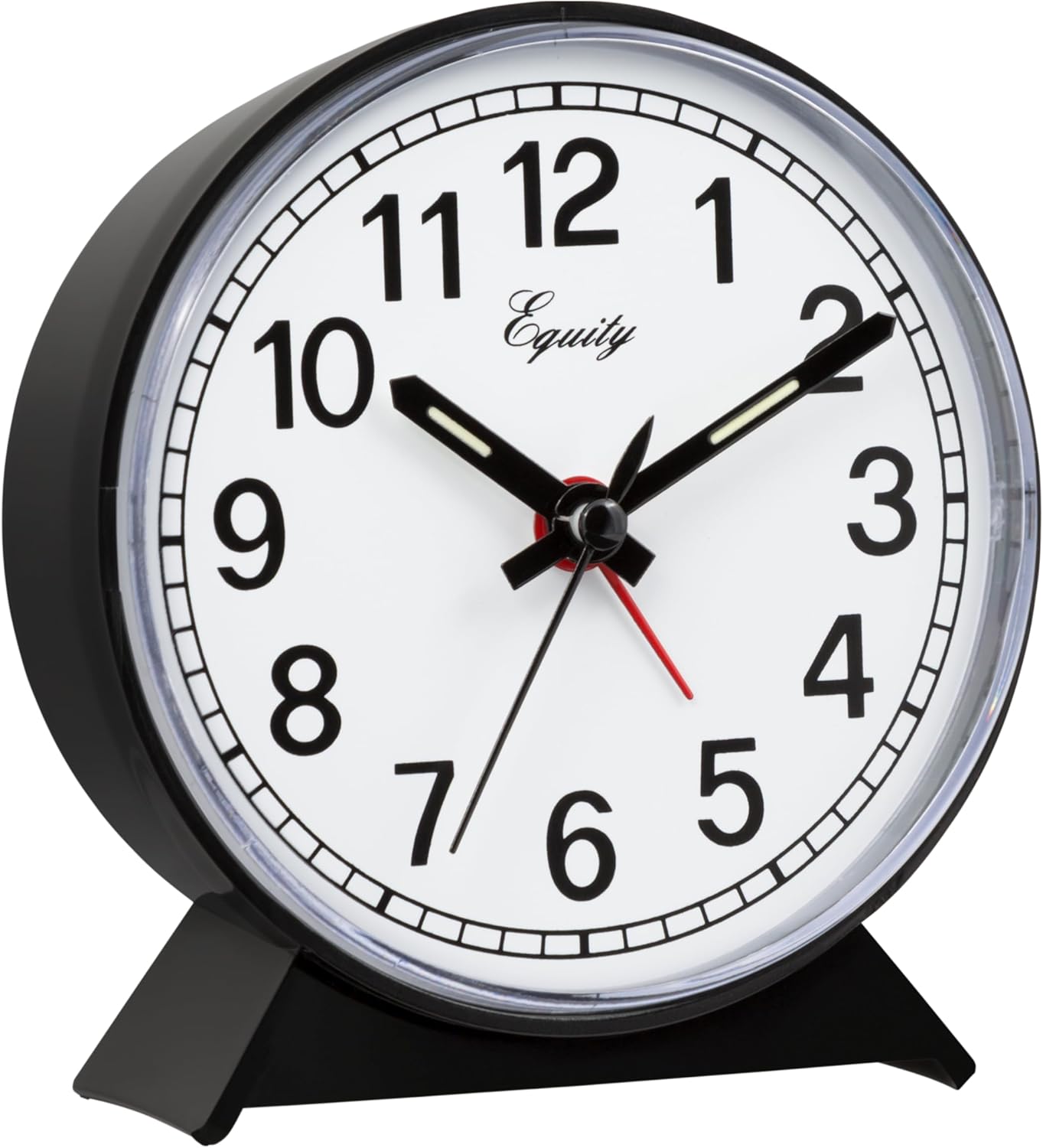 La Crosse Equity 14075 Black Analog Wind-Up Alarm Clock
