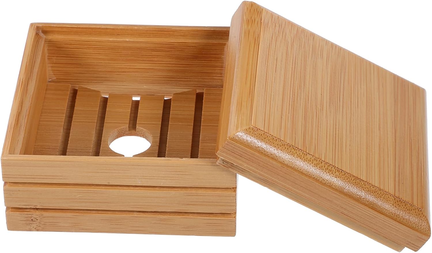 TINEASUR Wood Soap Holder for Bathroom and Kitchen