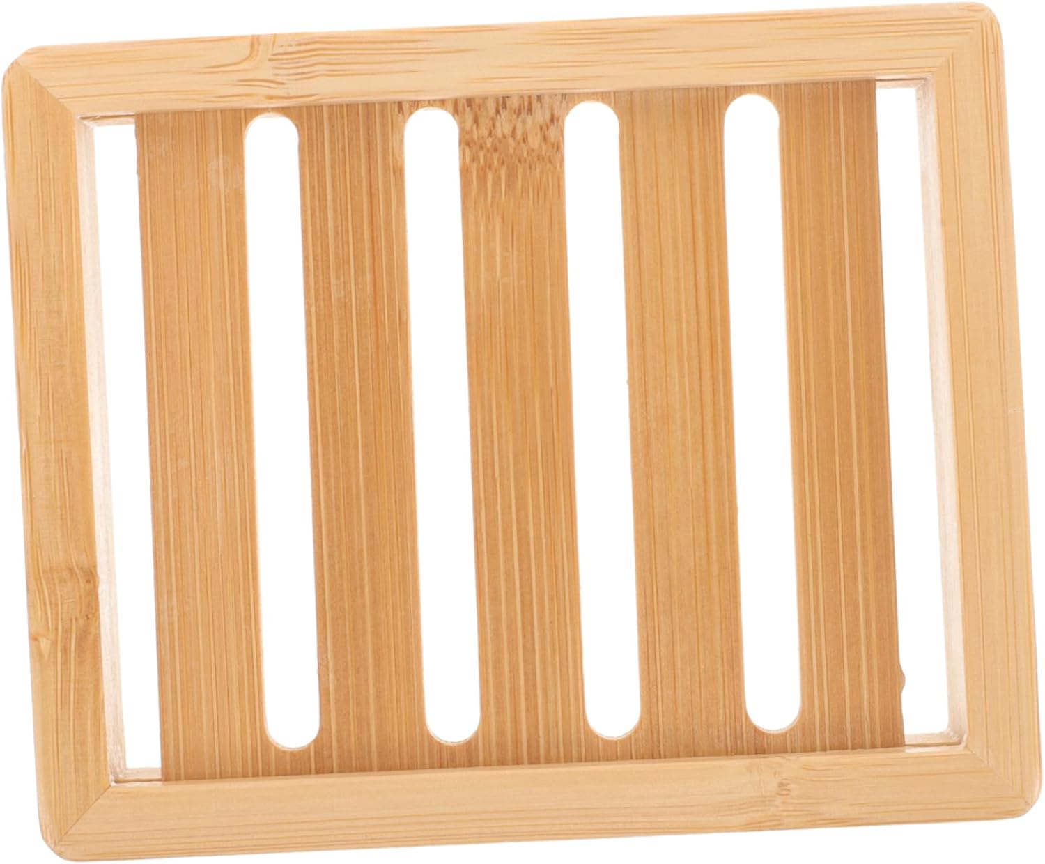 SOLUSTRE 1Pc Soap Dish with Draining Bar for Sink 1