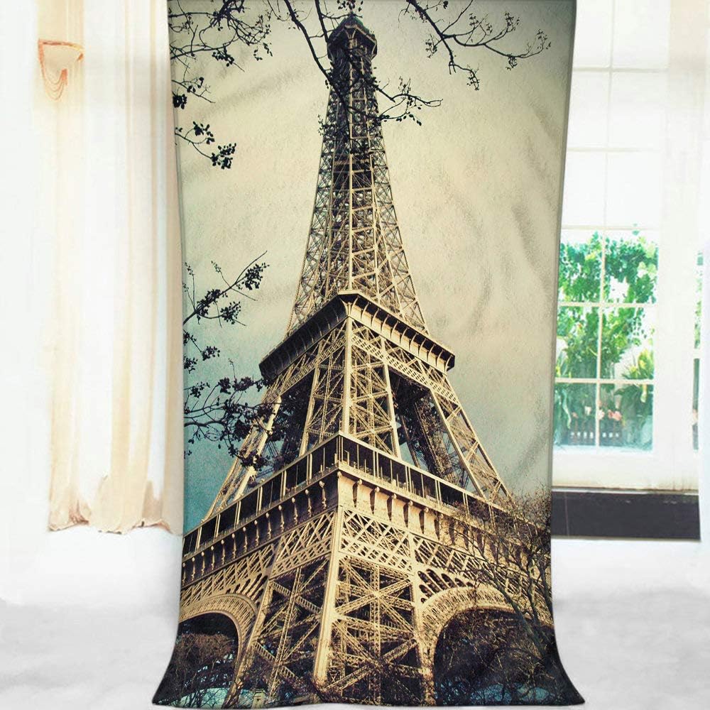Moslion Floral Bath Towels 64x32 Inches