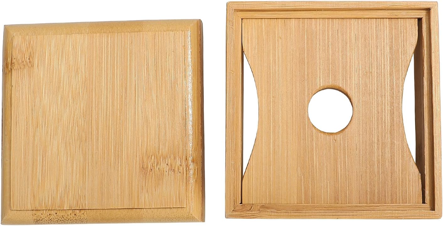 Wooden Bar Soap Holder for Shower Bathroom Sink Kitchen