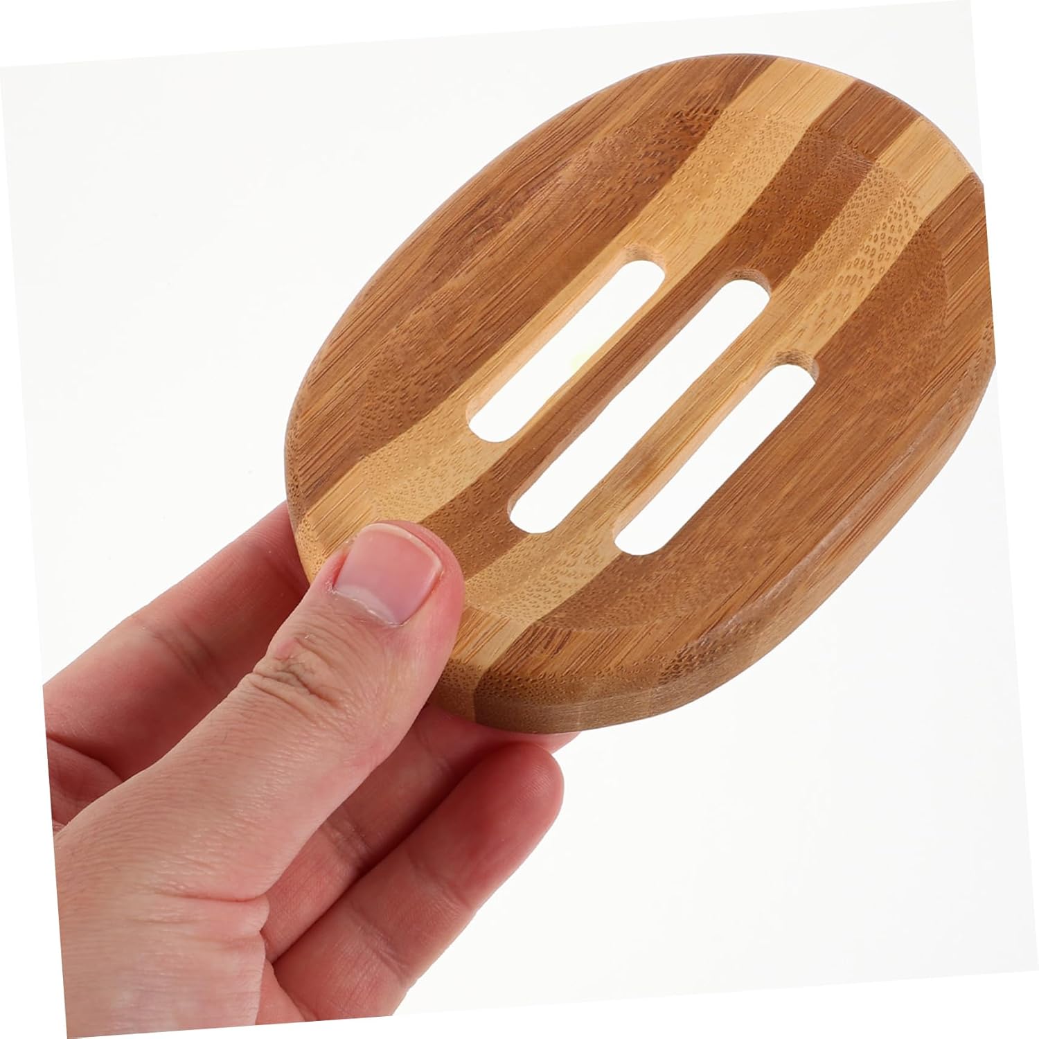 BESTYASH Rustic Zebra Wooden Soap Dish Holder
