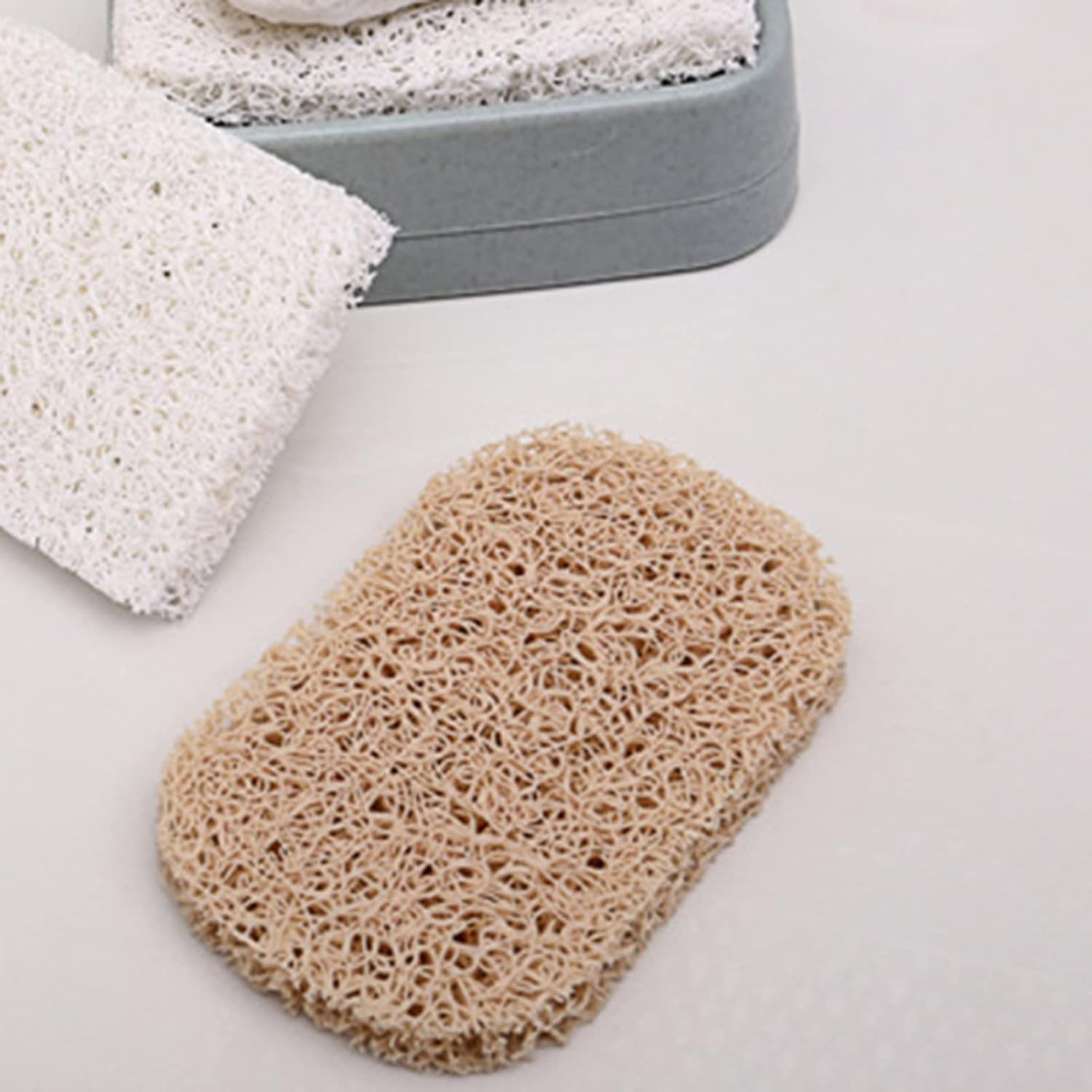 4PCS Bar Soap Saver Holder with Drainage for Bathroom and Kitchen