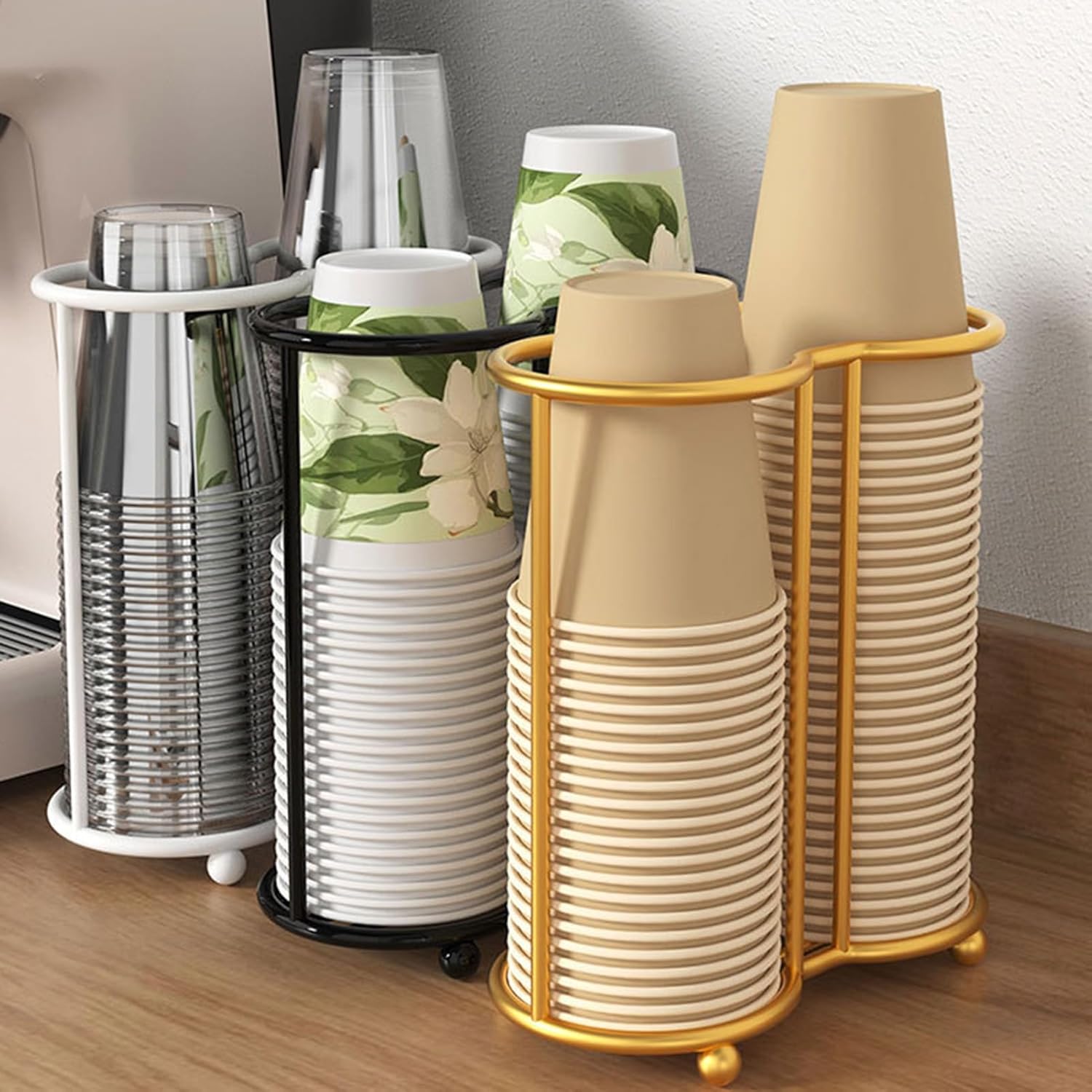 Bathroom Cup Dispenser with U-Shaped Notch Design 1
