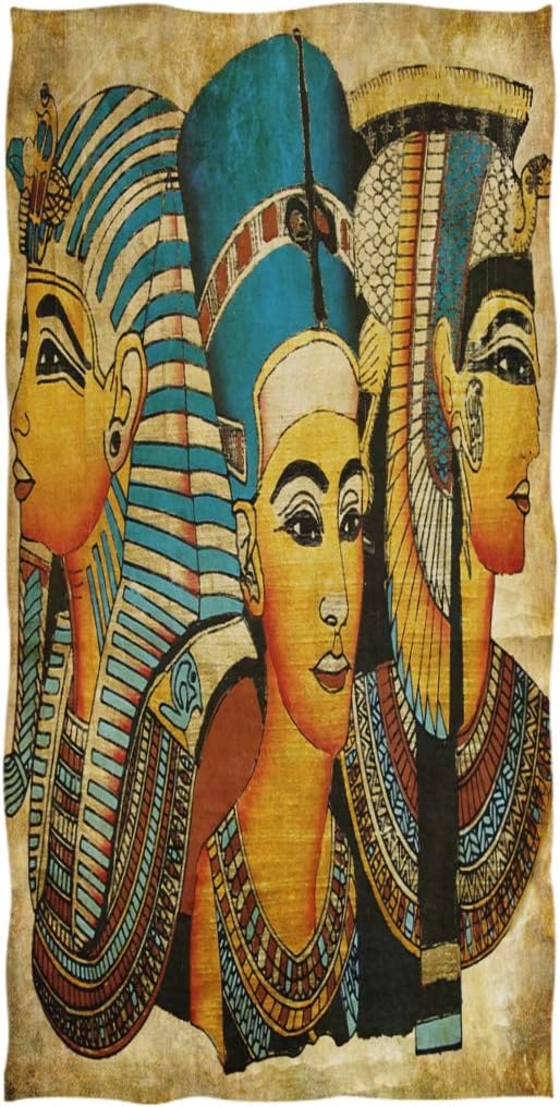 ALAZA Retro Egyptian Papyrus Hand Towel 16x30 1