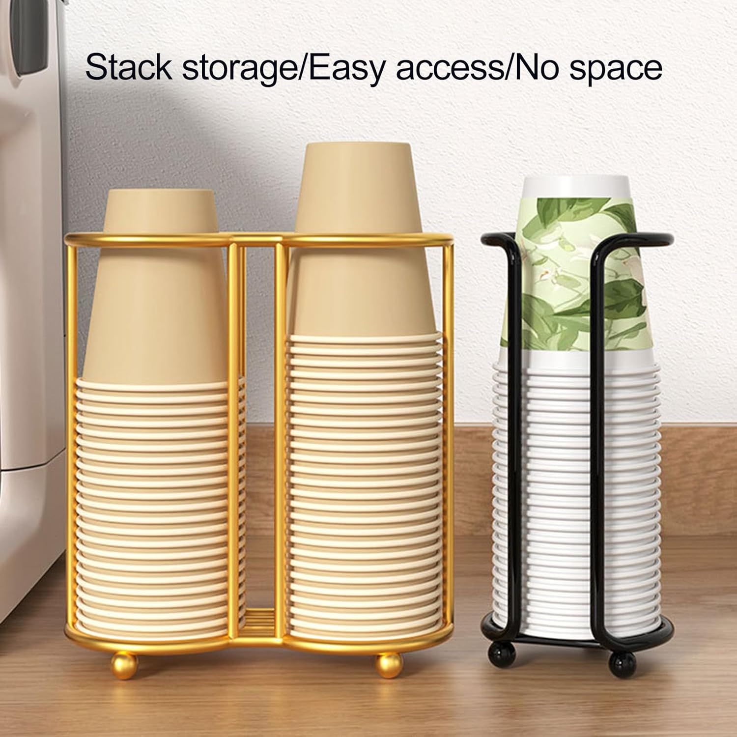 Bathroom Cup Dispenser with U-Shaped Notch Design 1