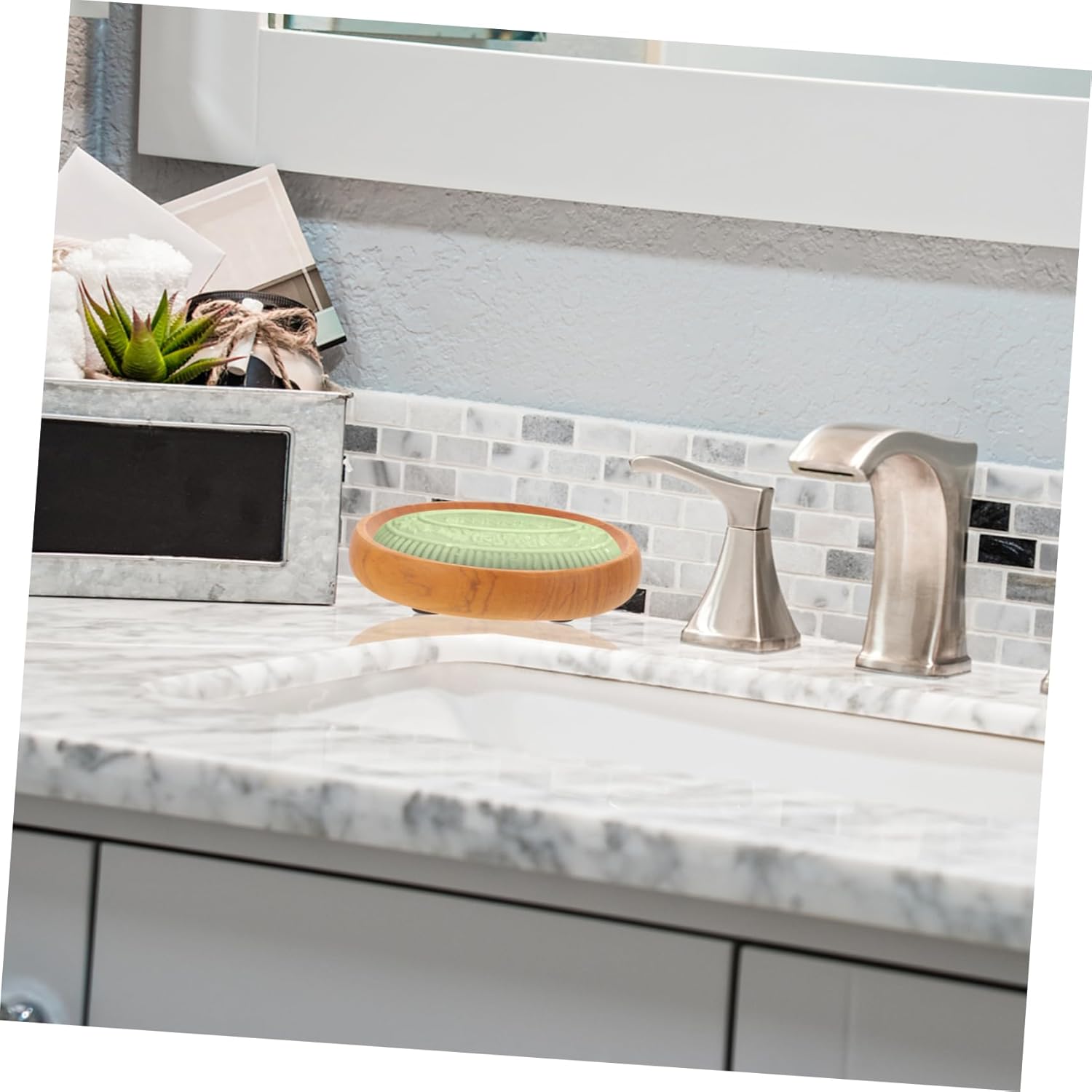 Wood Soap Holder Natural Bar Soap Dish