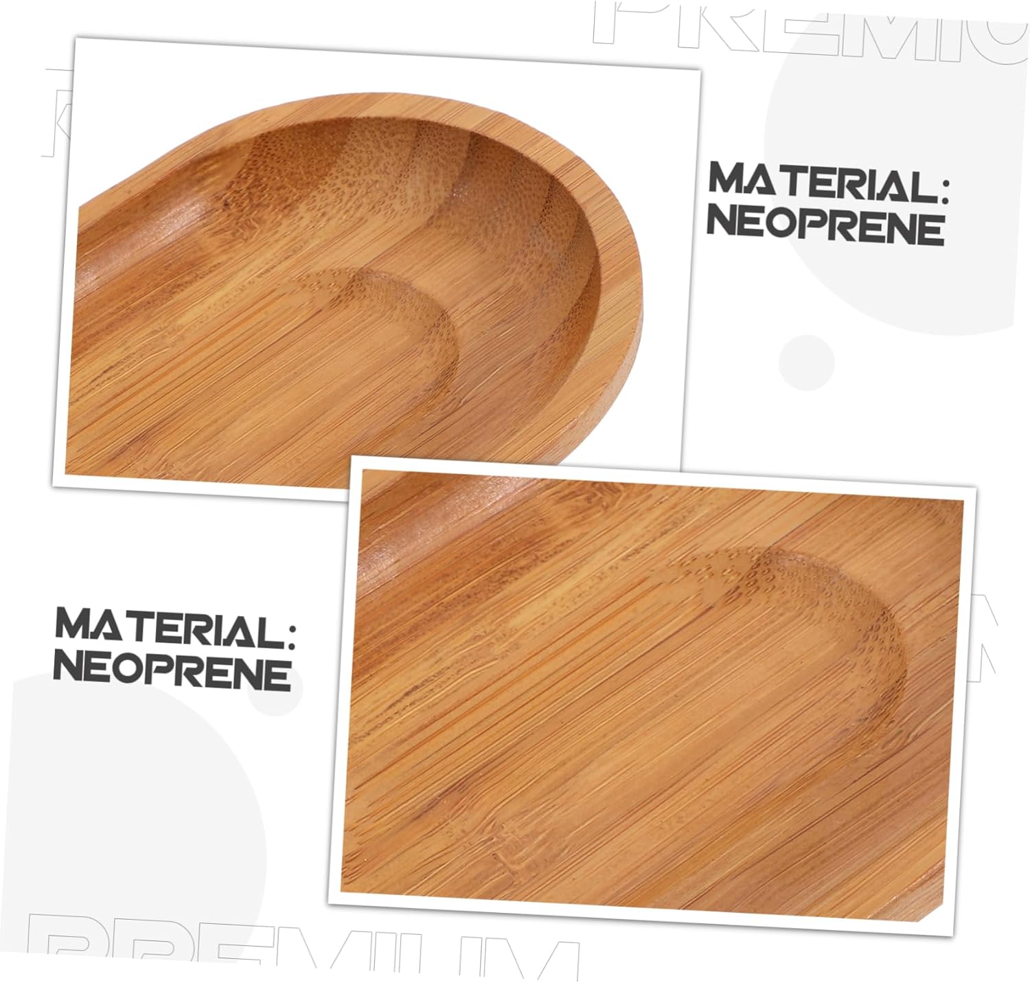 Cabilock Bamboo Soap Holder Light Brown