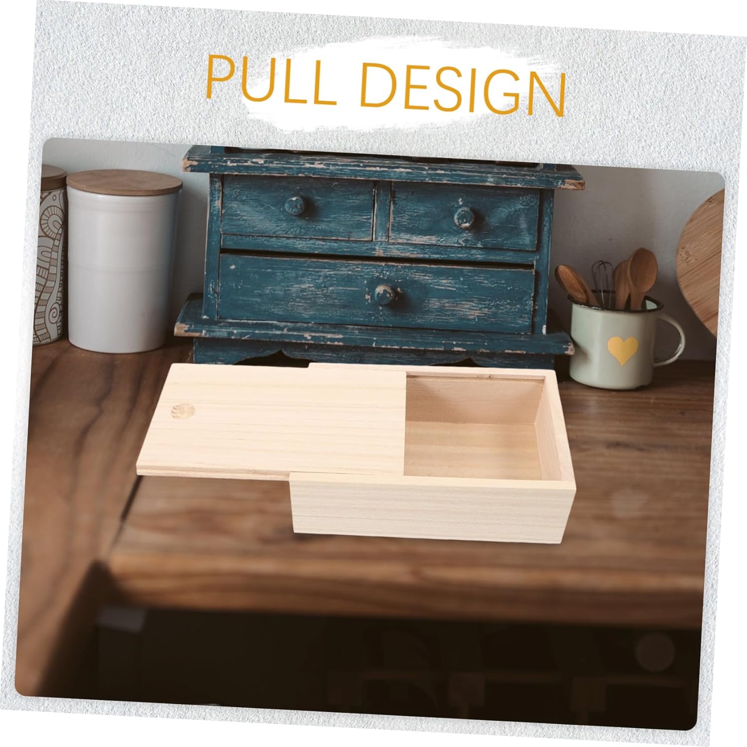 Sturdy Wooden Soap Dish Holder for Bathroom Kitchen Travel Laundry